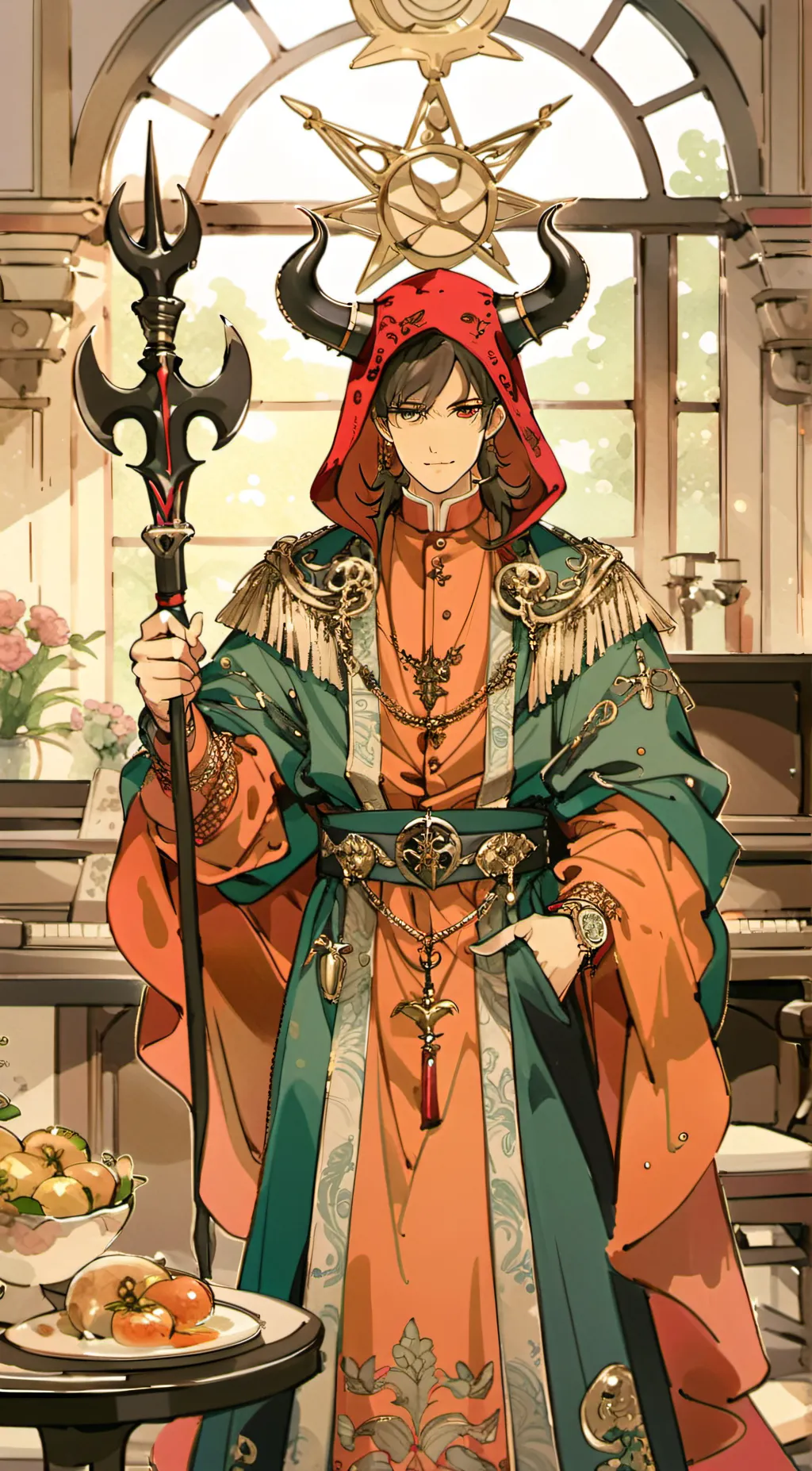 ai character: the devil background