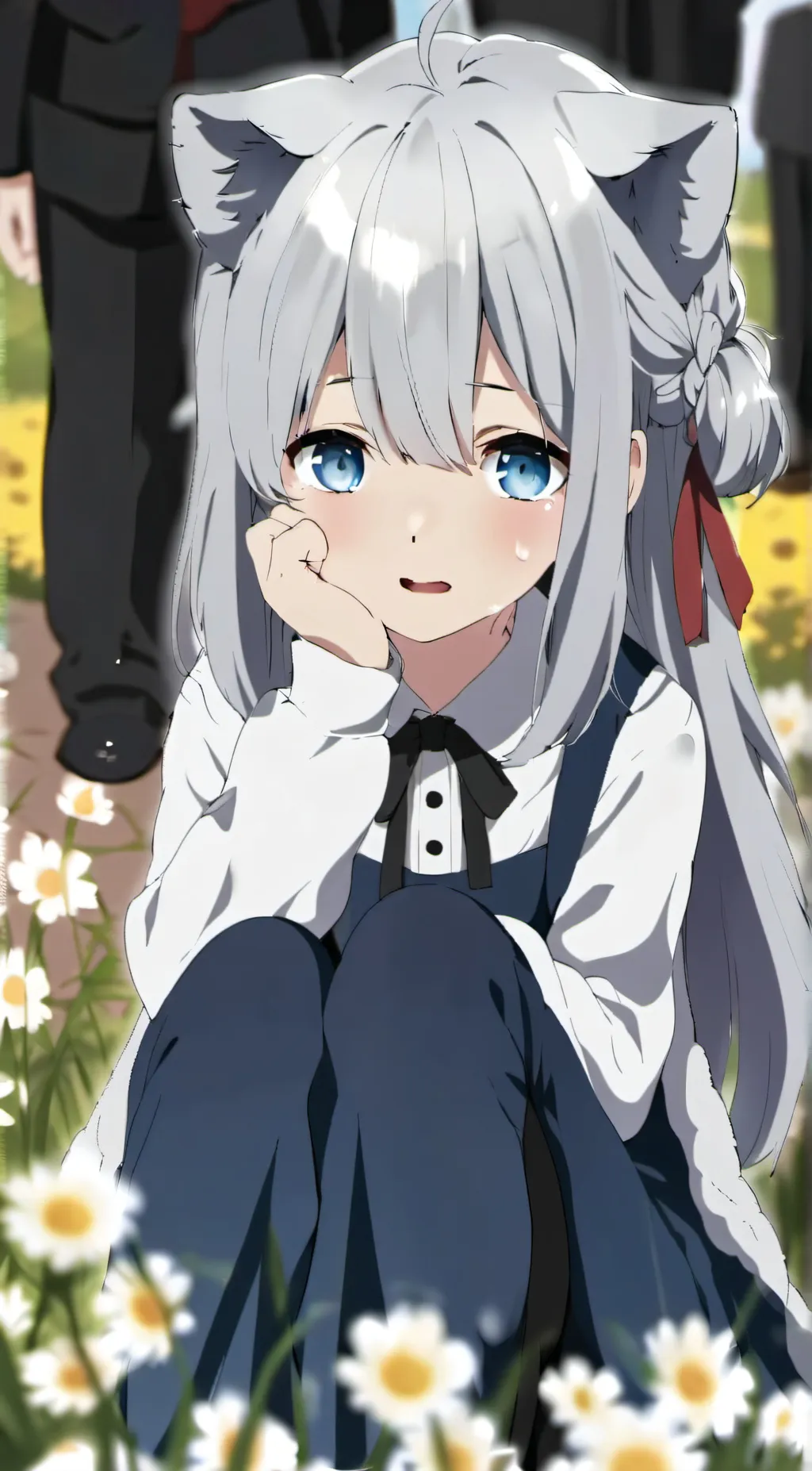 ai character: Lilly background