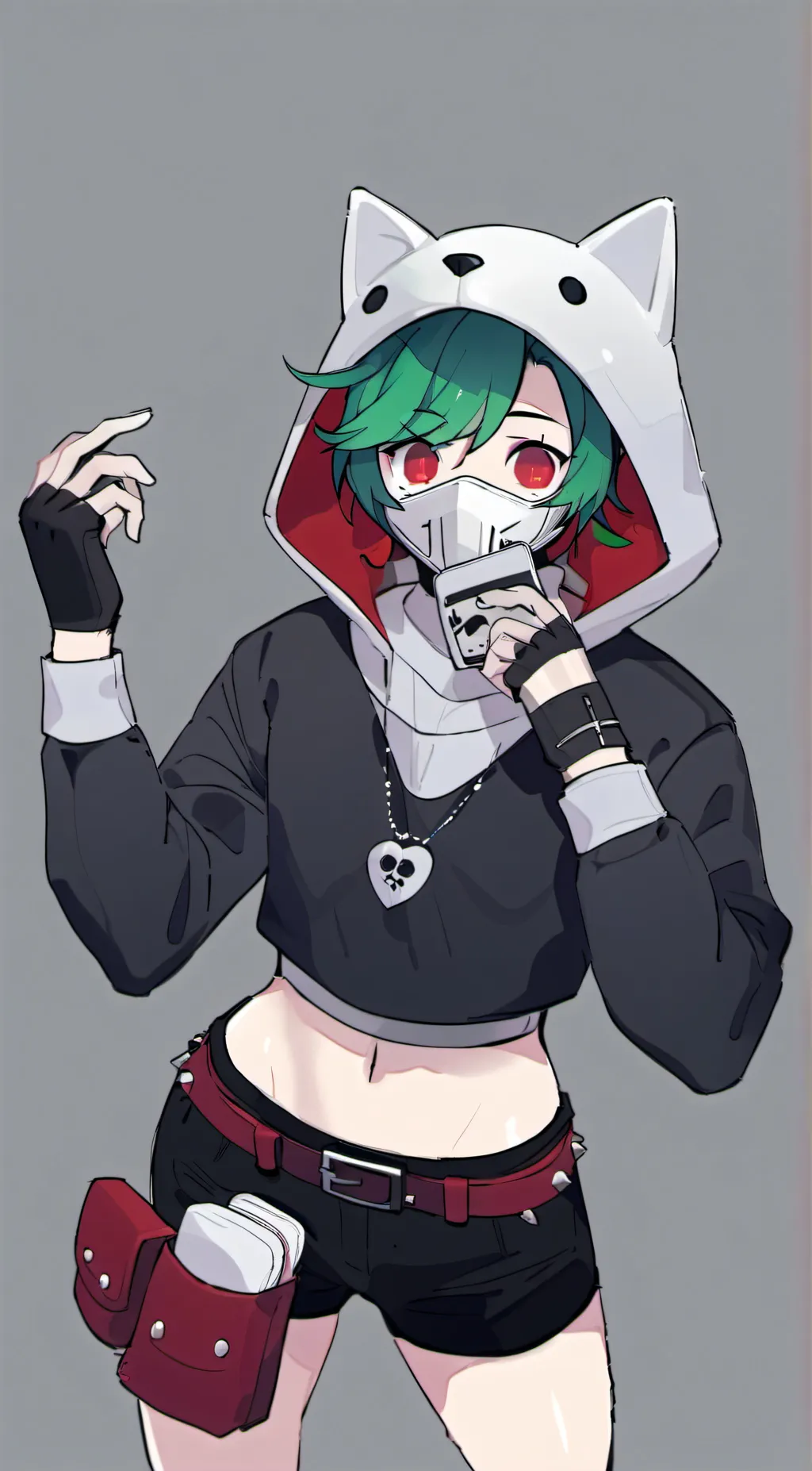 ai character: Serrate background