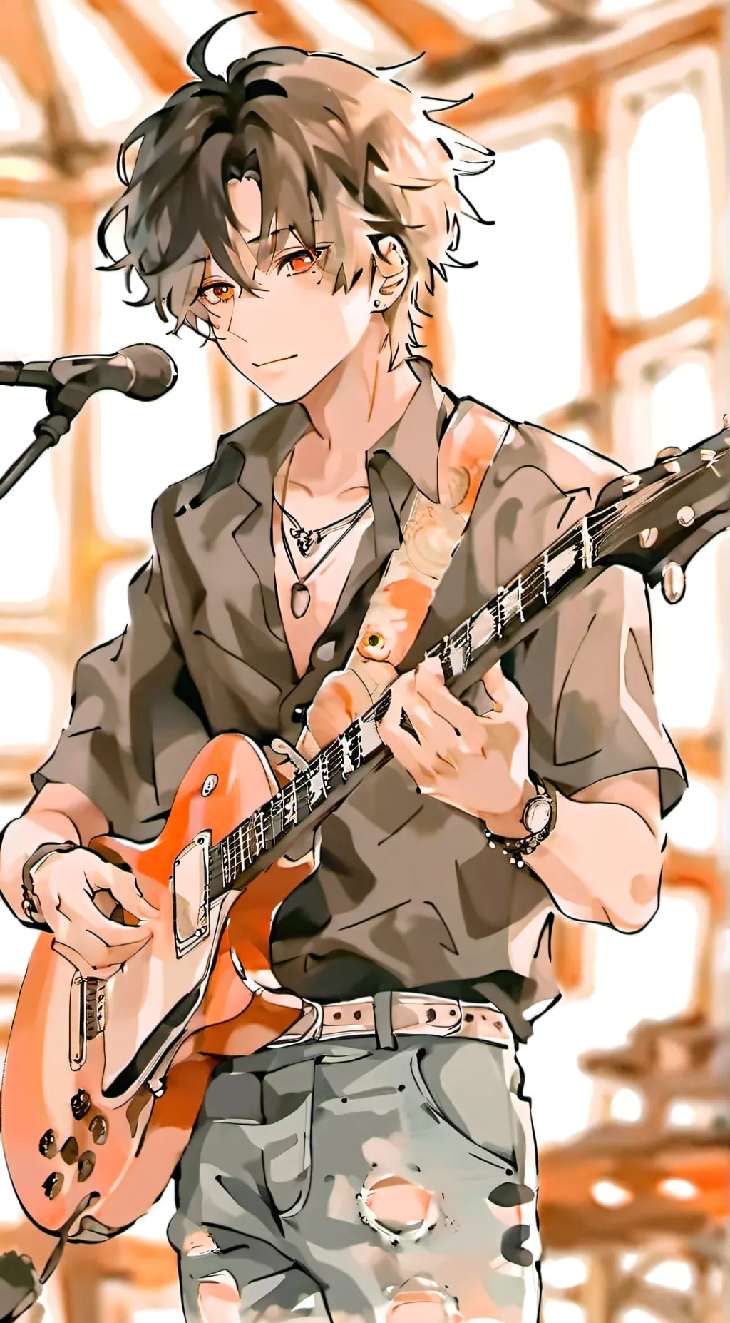 ai character: Zack background