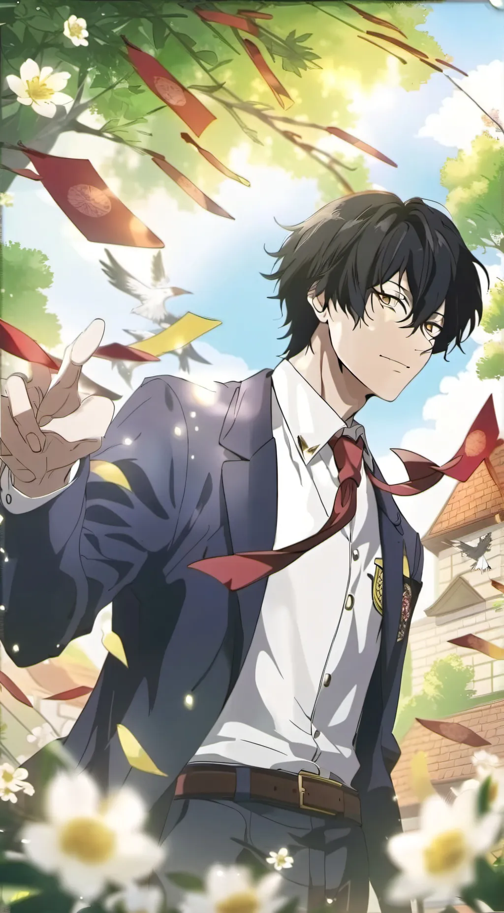 ai character: Yuno background