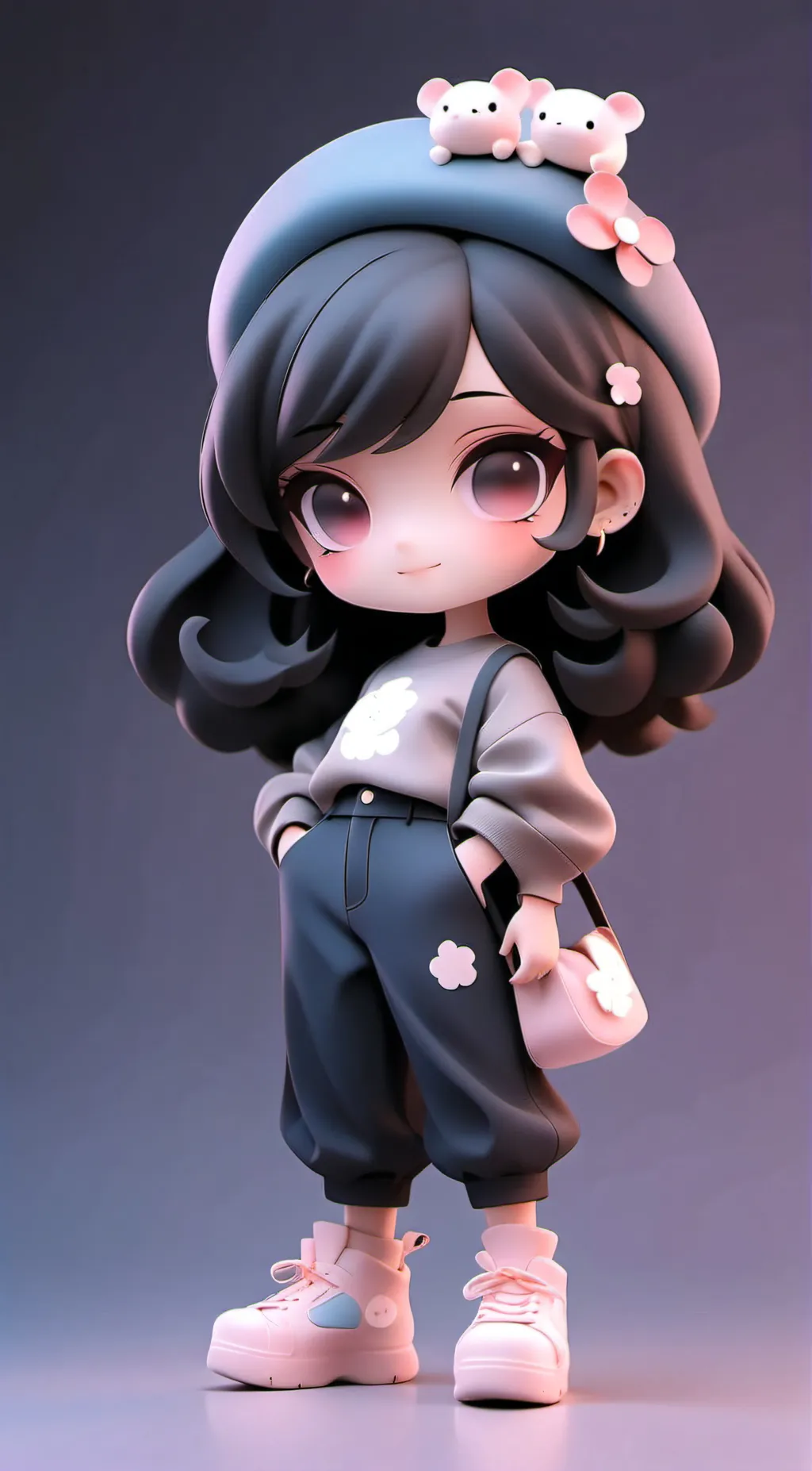 ai character: Lil Fatima  background