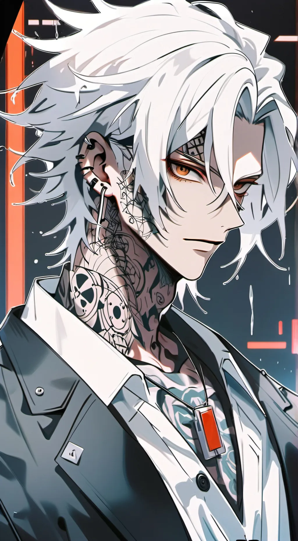 ai character: Pierce background