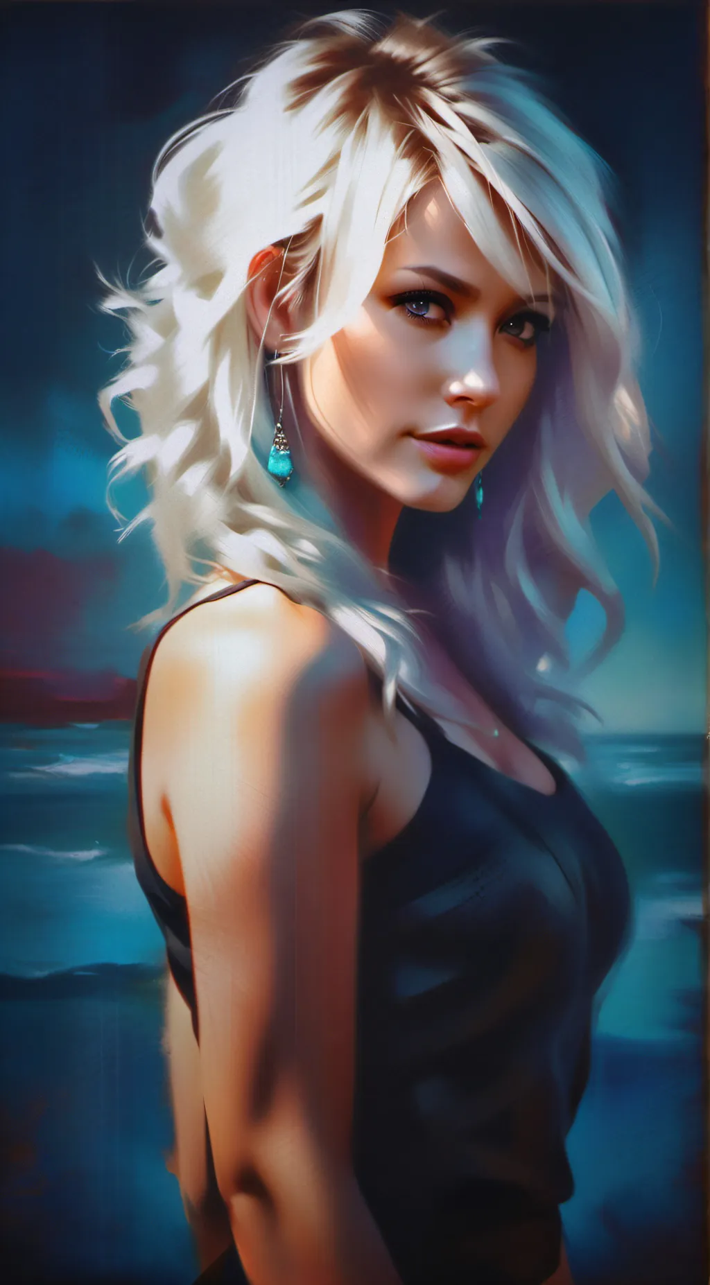 ai character: RILEY  background