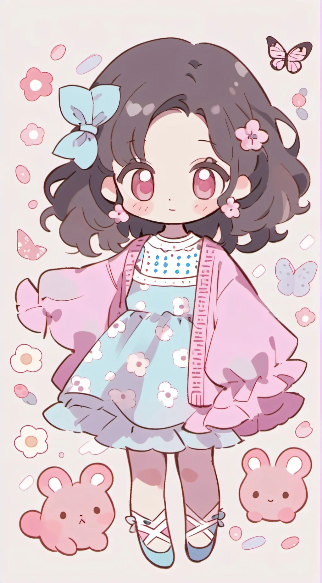 ai character: Aoi's daughter  background