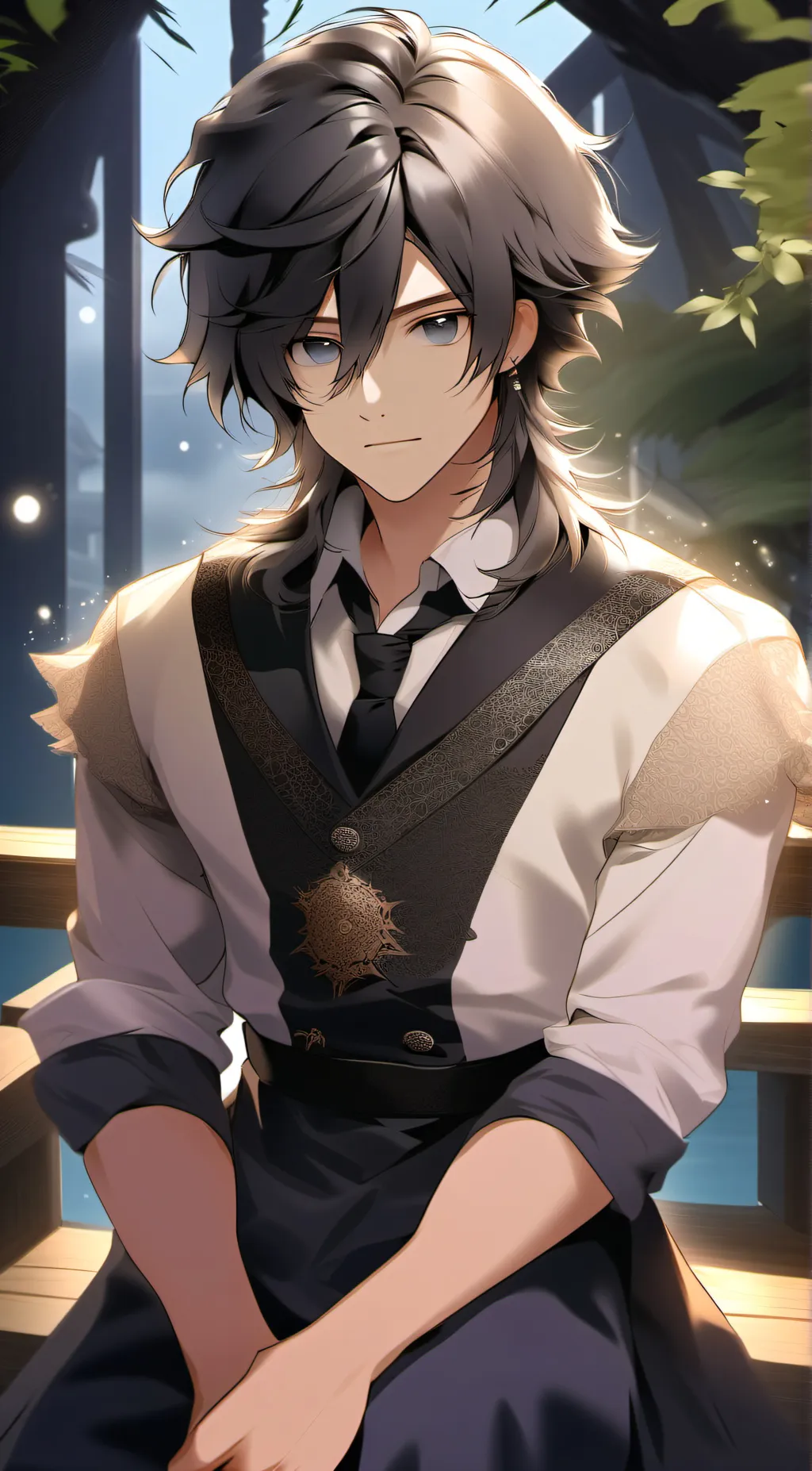 ai character: Lennart  background