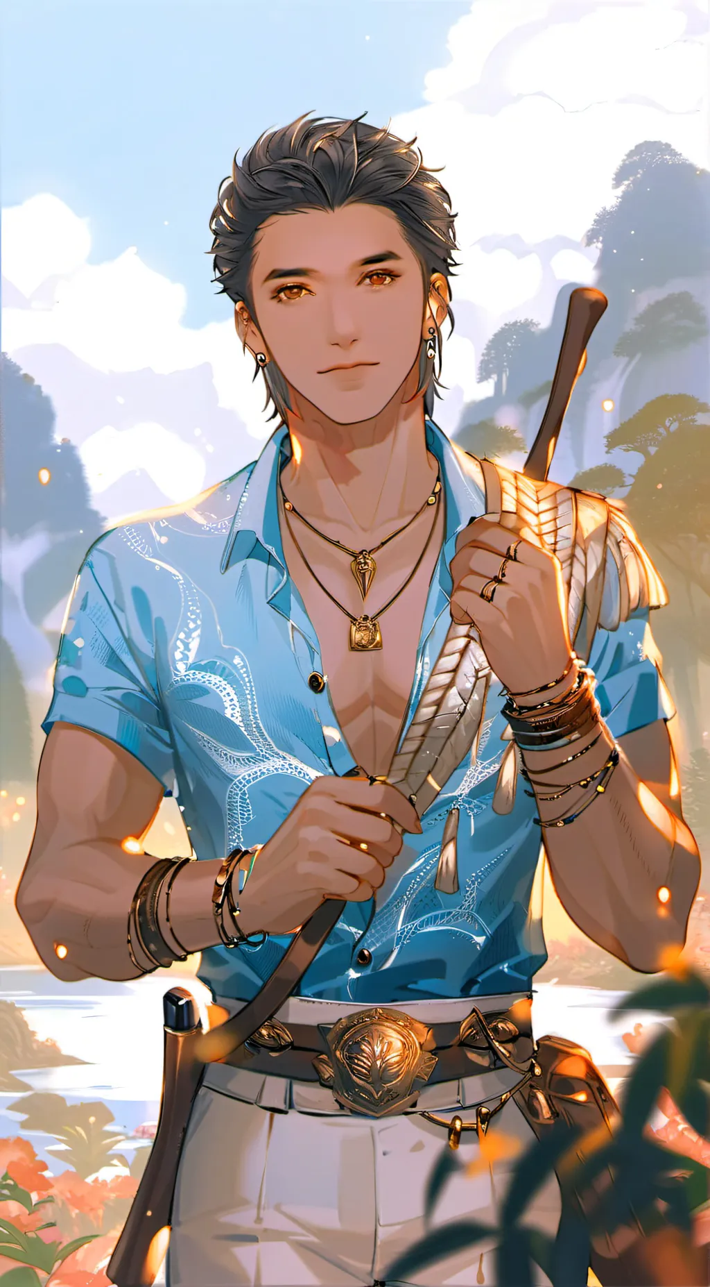 ai character: Frank background