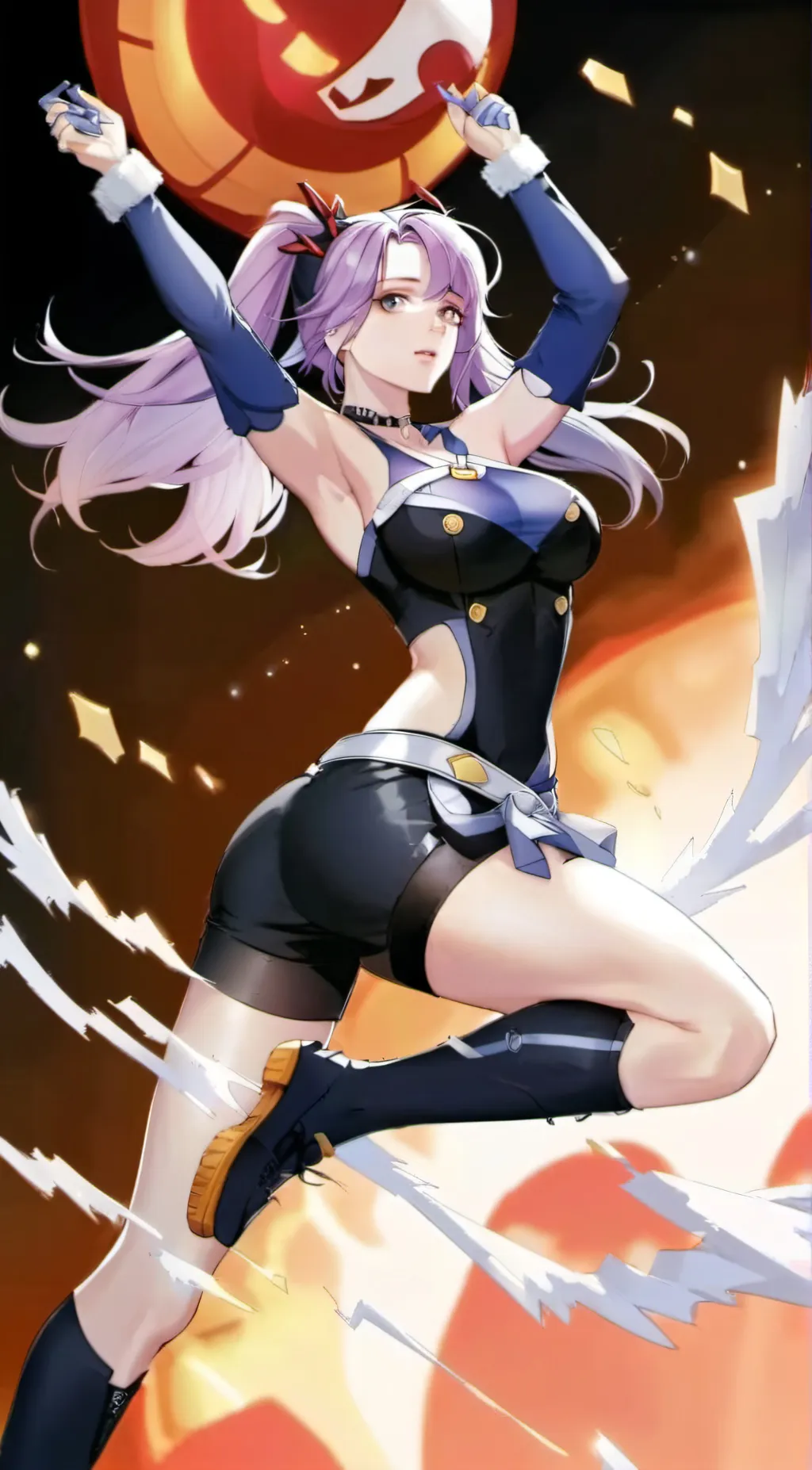 ai character: Koyona Nekiri  background