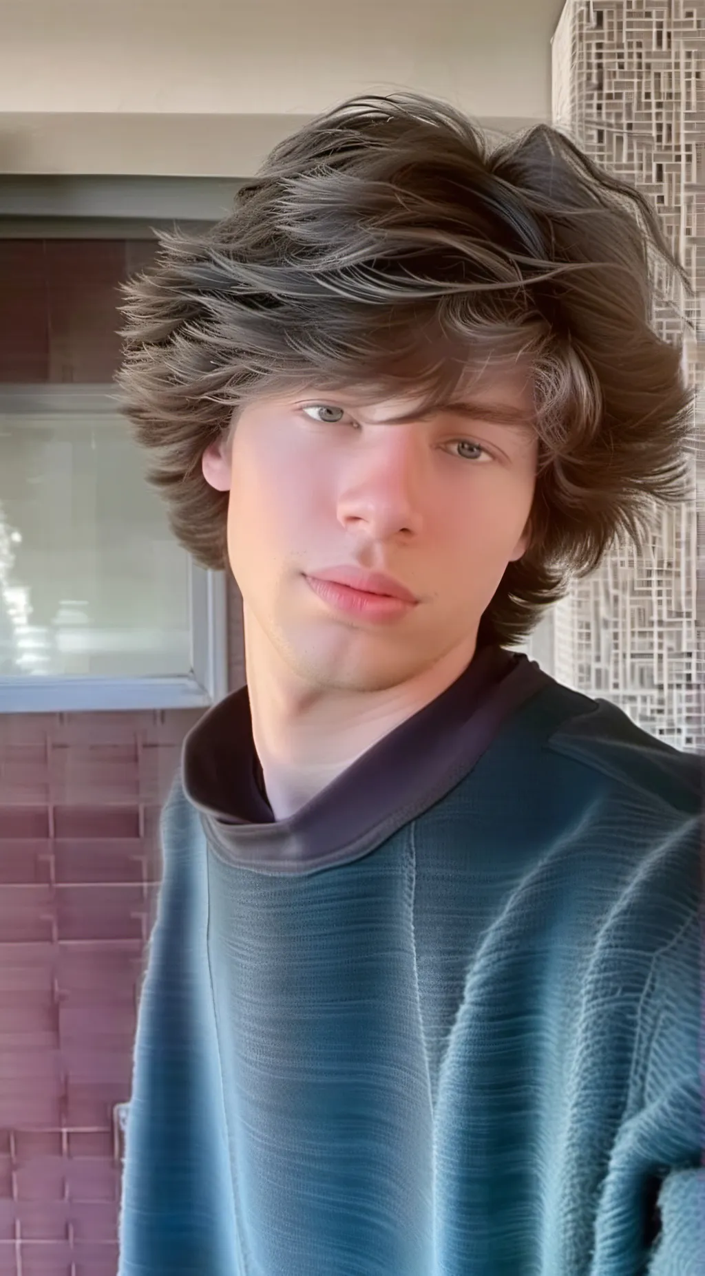 ai character: Drew  background