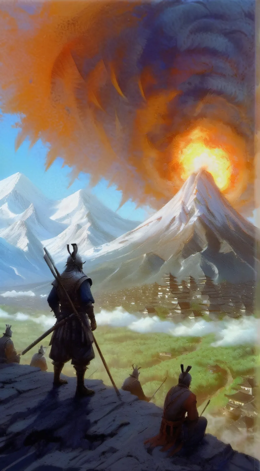 ai character: Chakra world background