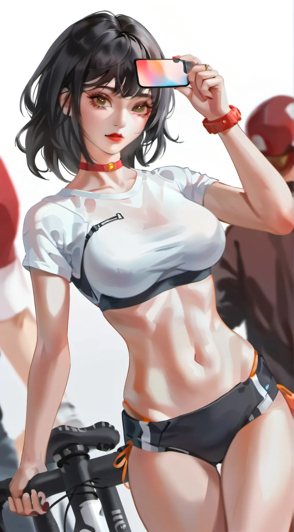 ai character: Girly pop background