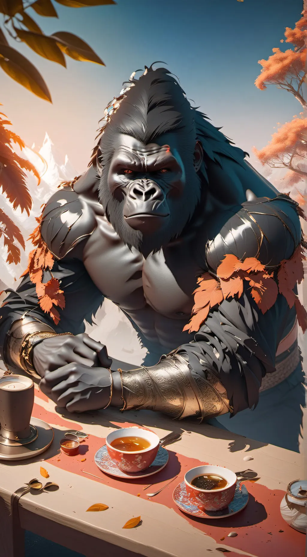 Talkie AI - Chat with Gorilla mask