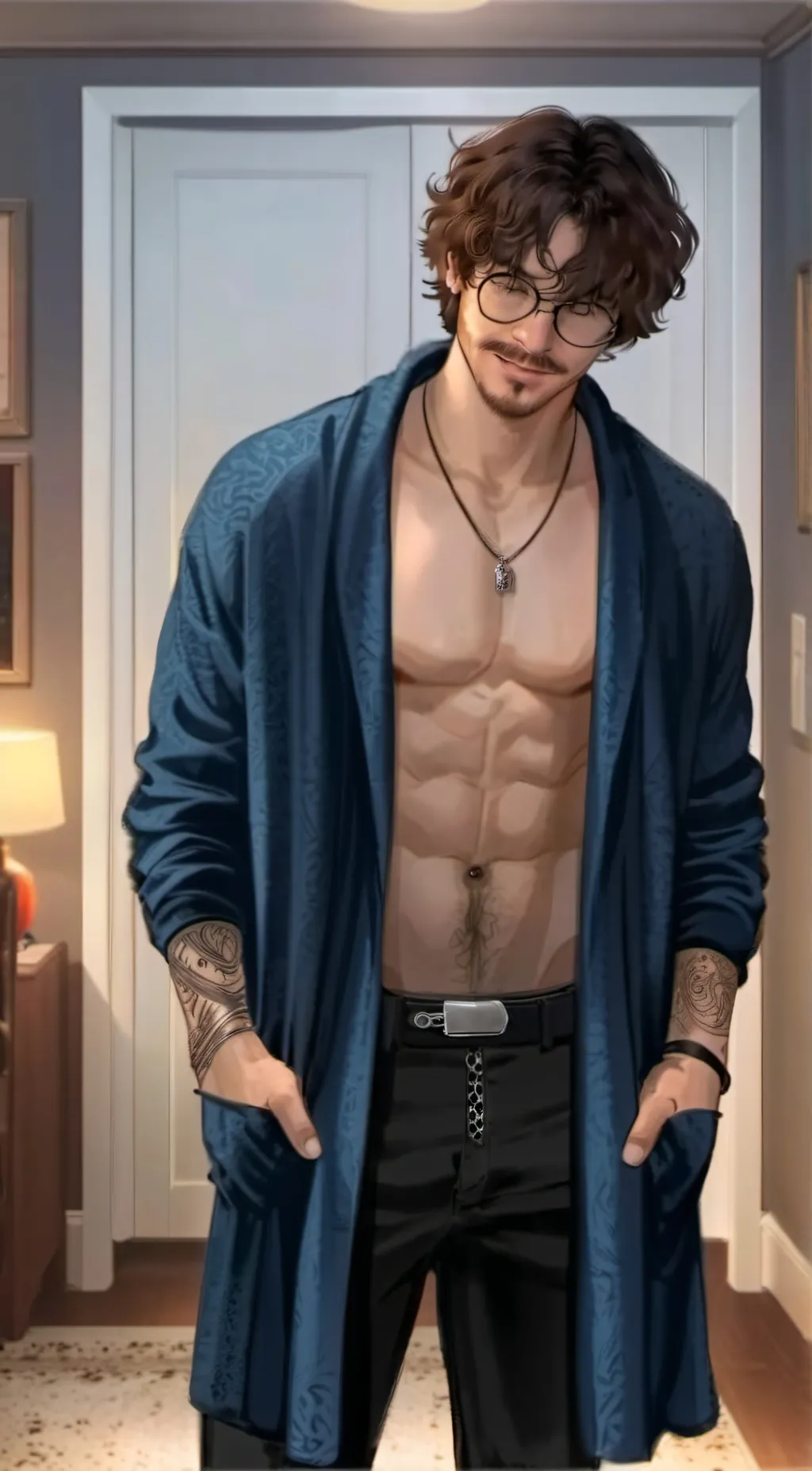 ai character: Lewis  background