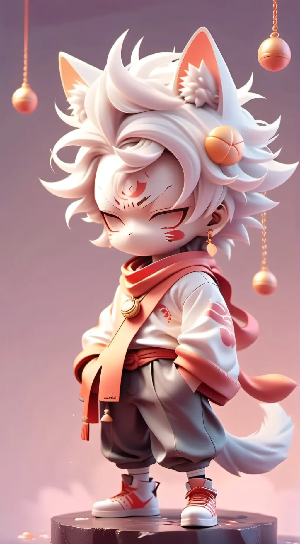 ai character: the ultra cat background