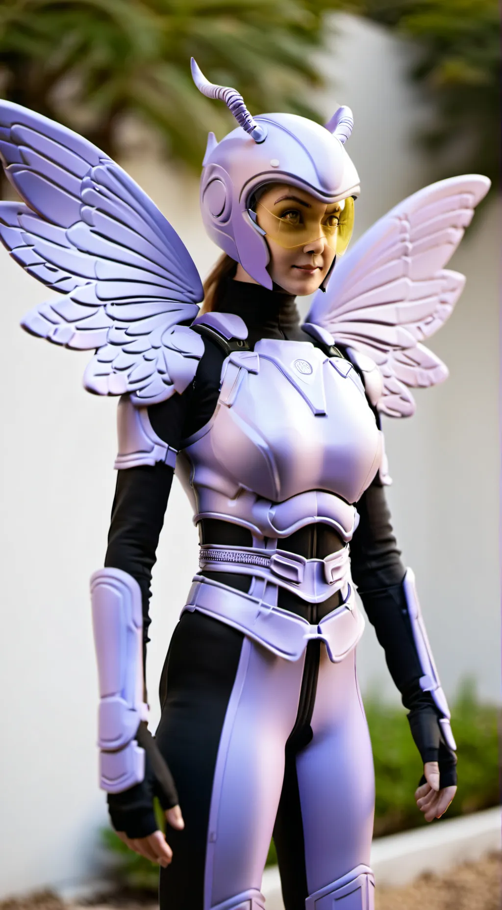 ai character: May Mothra background