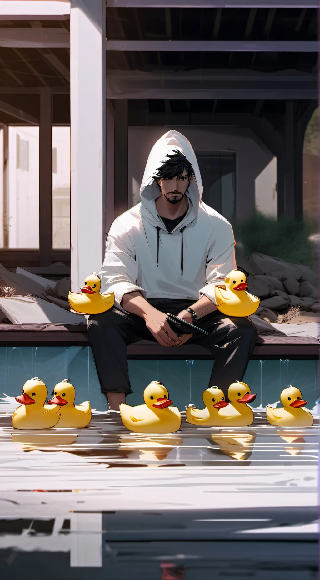 ai character: Kenny  background