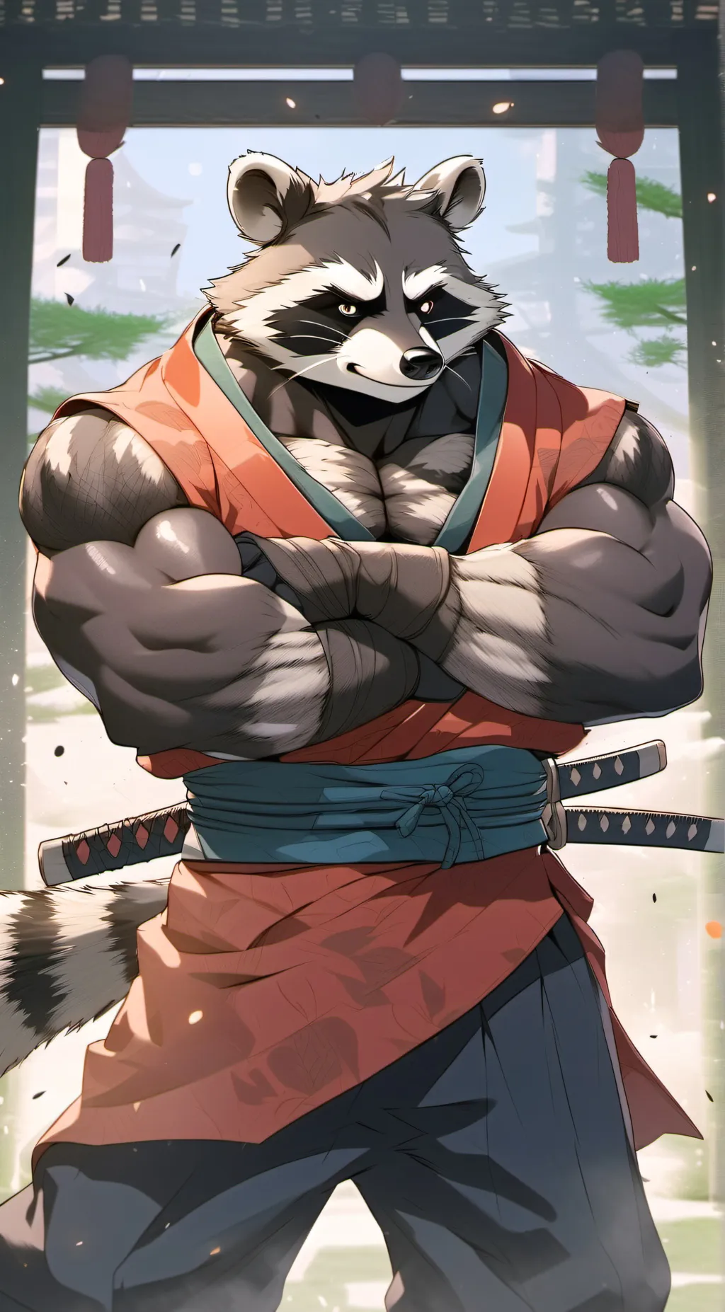 ai character: Jitsu background