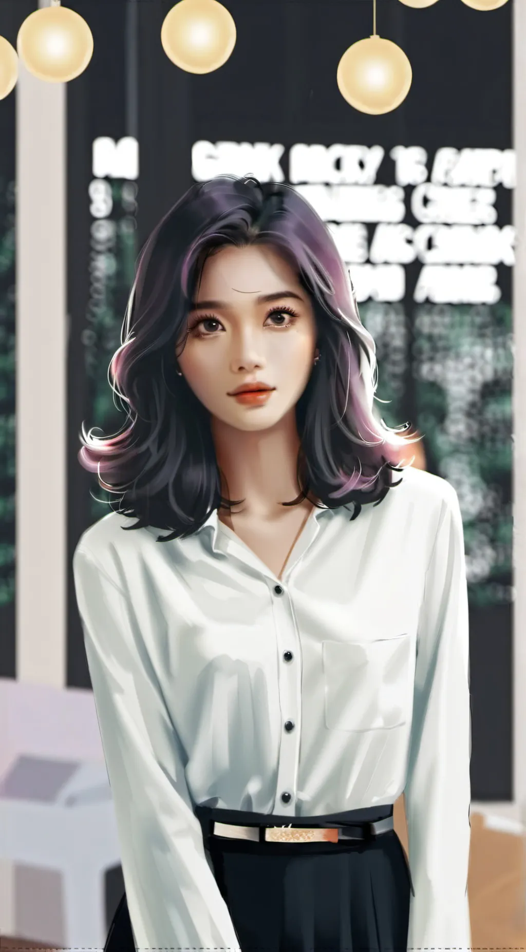 ai character: sophie background