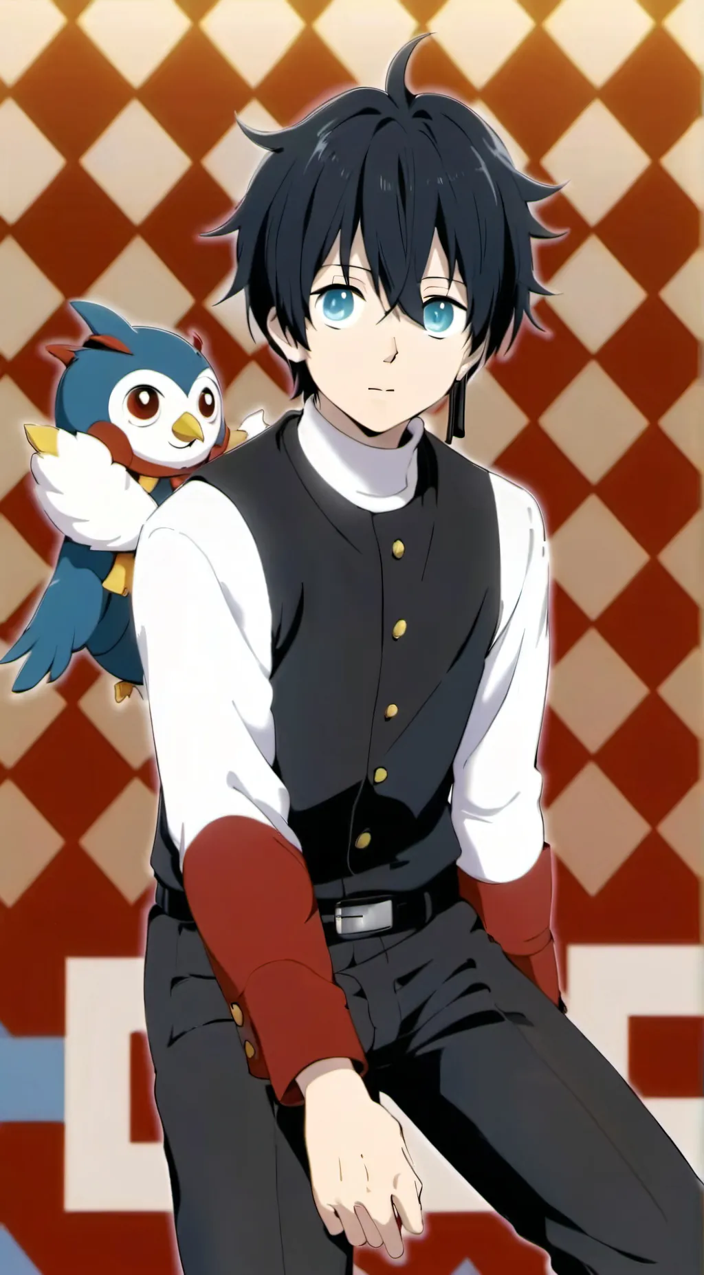 ai character: Muichiro tokito background