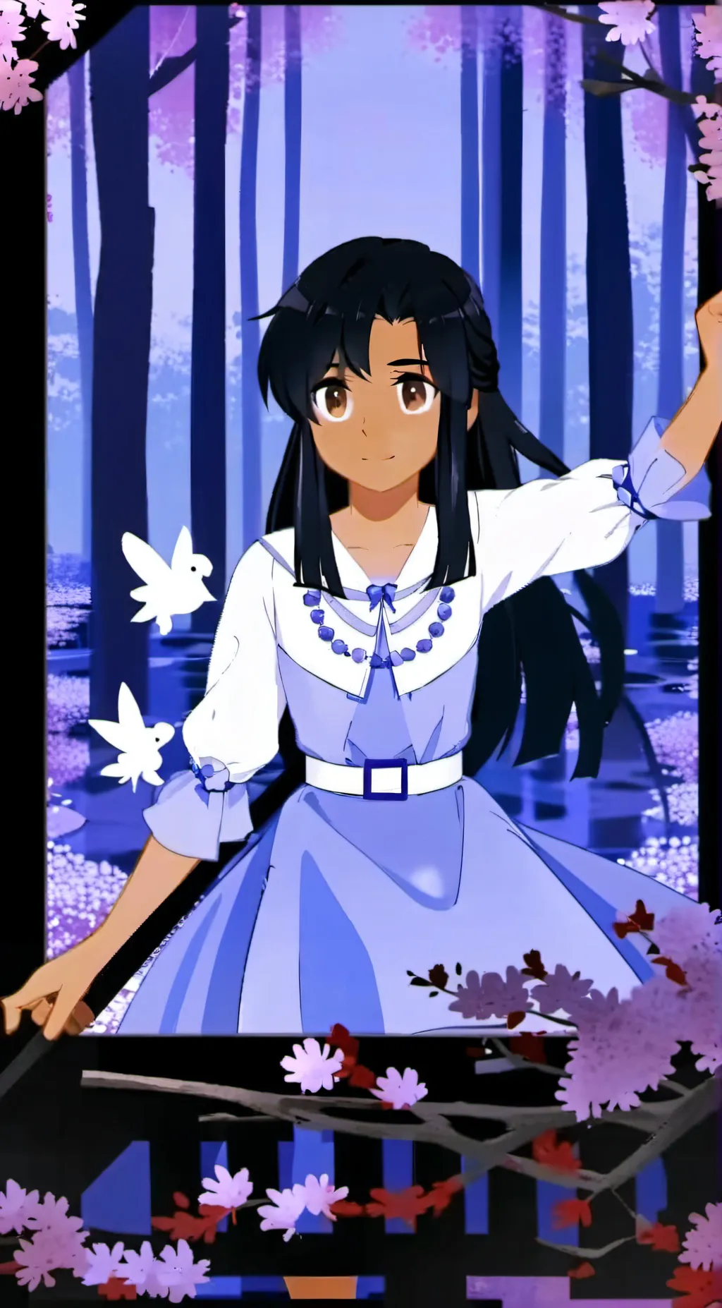 ai character: aphmau friends  background