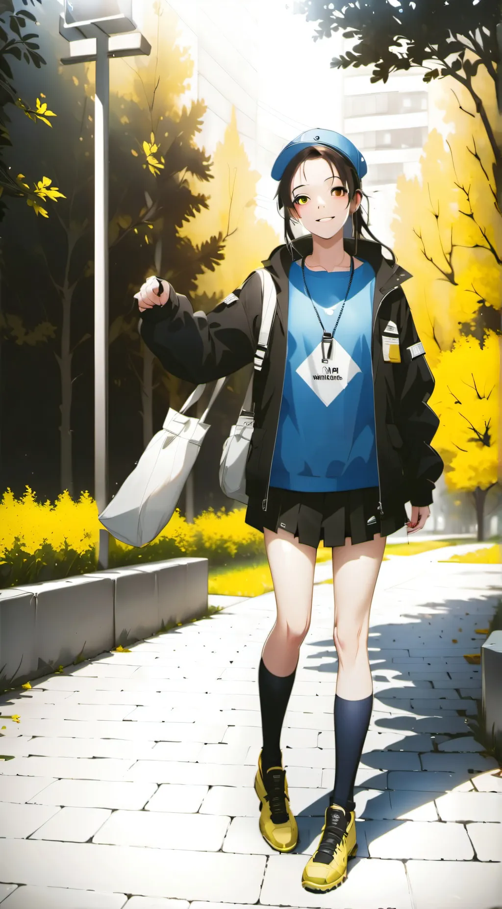 ai character: Leonie  background