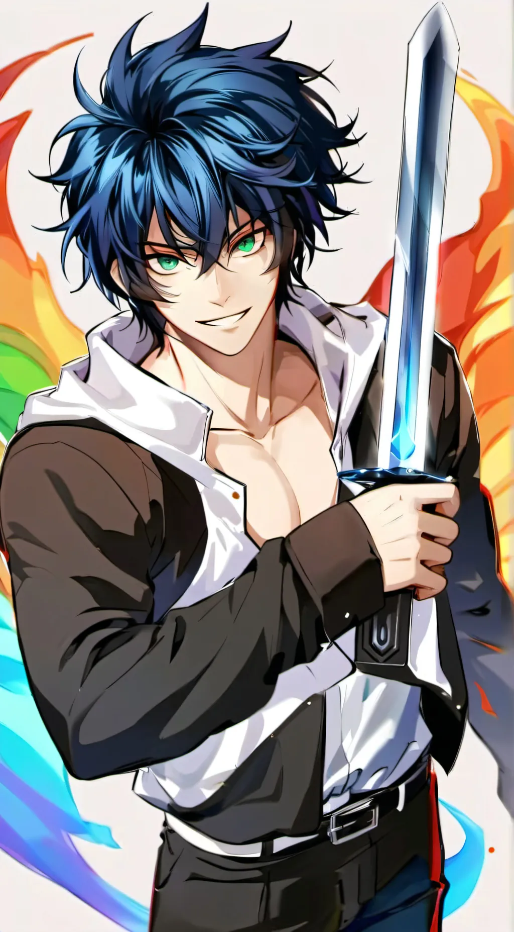 ai character: inosuke  background