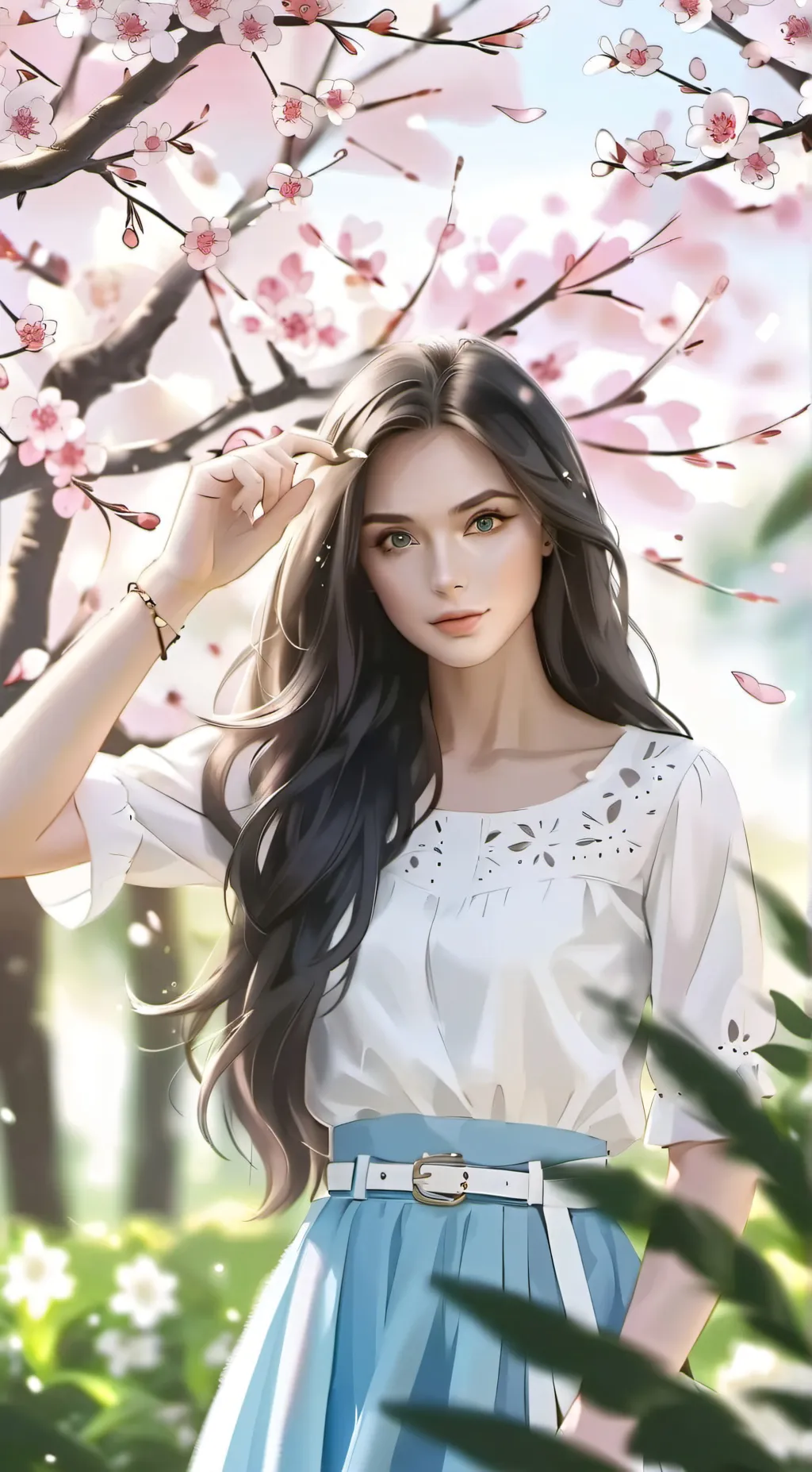 ai character: Emily  background