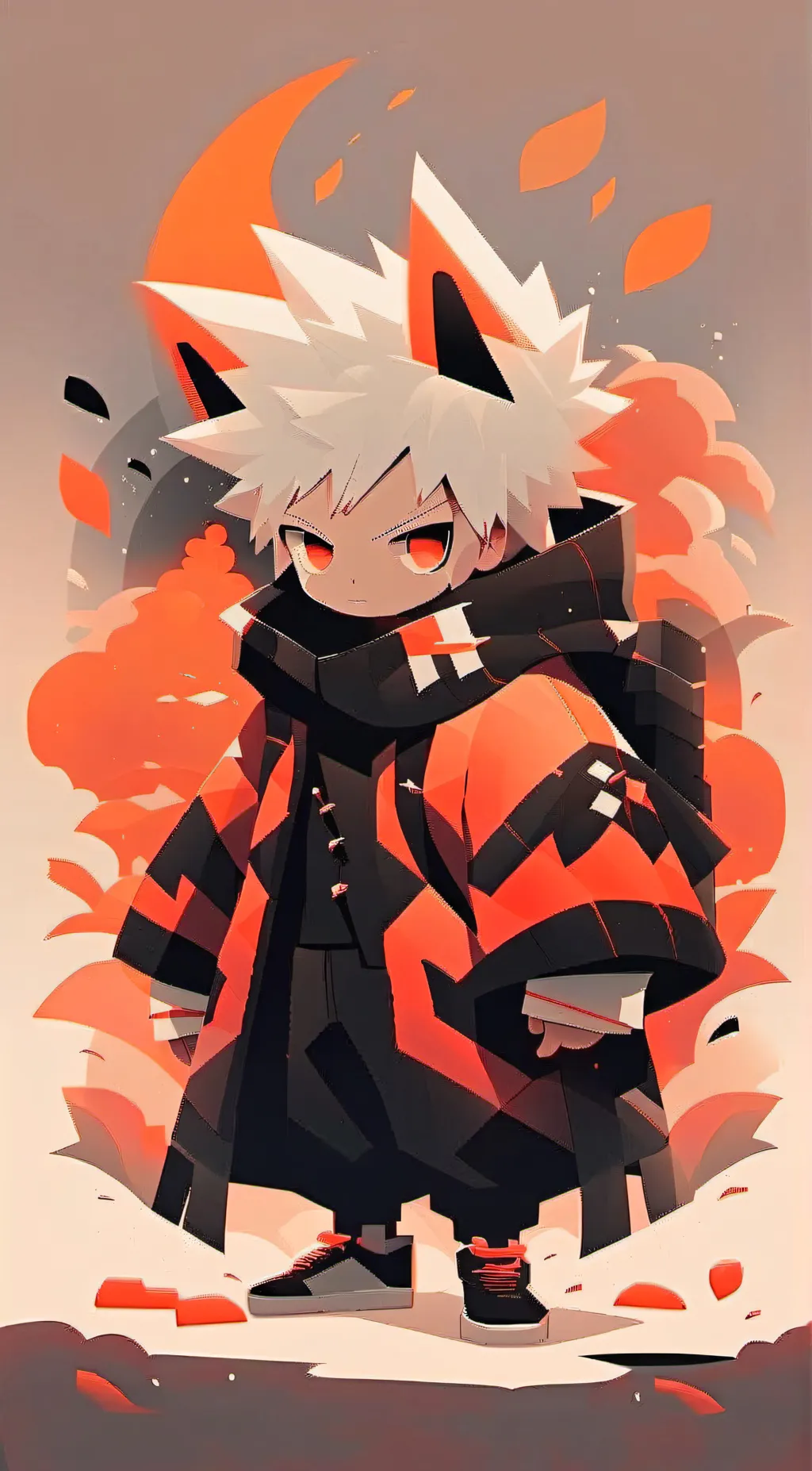 ai character: Baby bakugo background