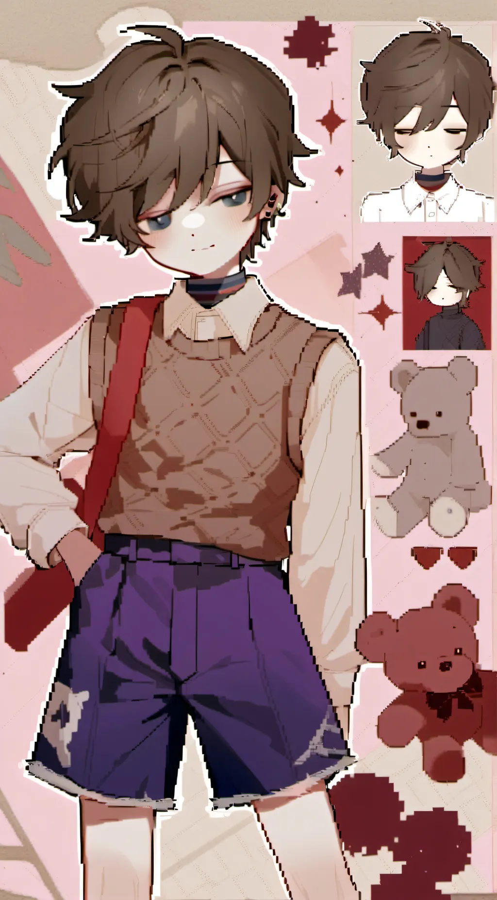 ai character: 🧸 Norman will Aft🔦 background