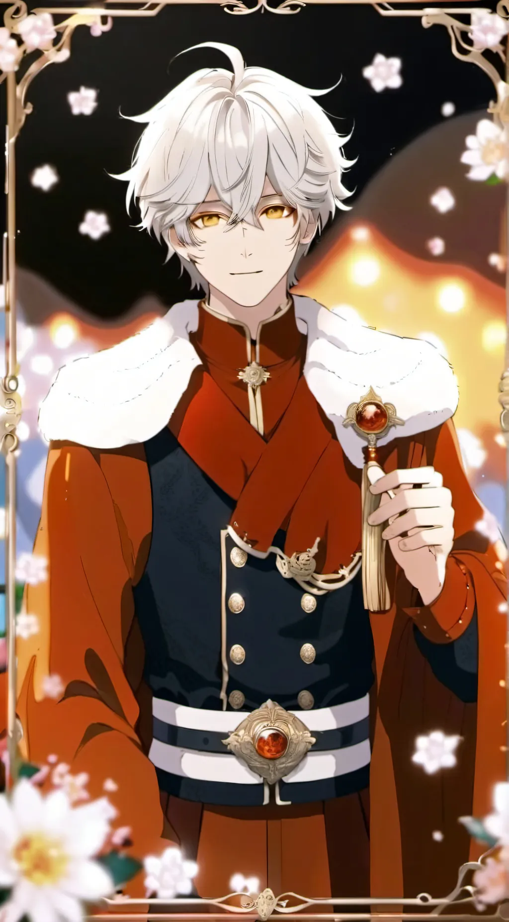 ai character: august  background