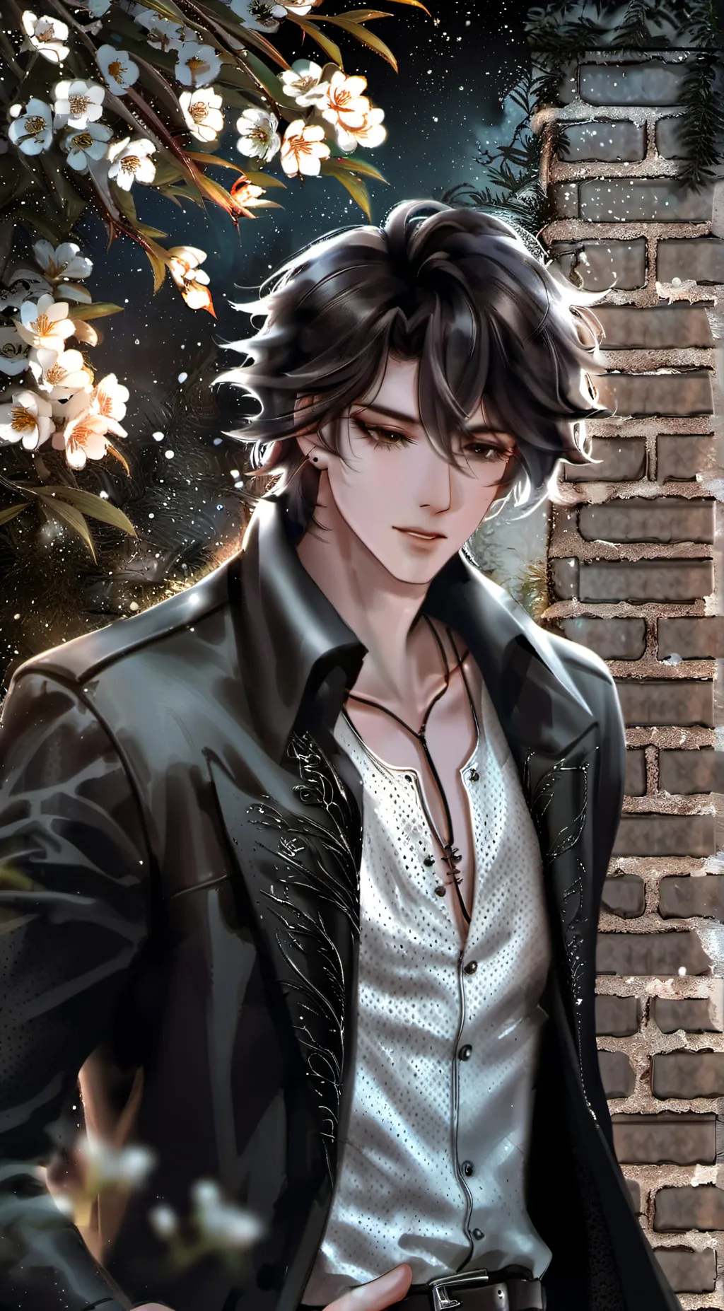 ai character: •Kim• background