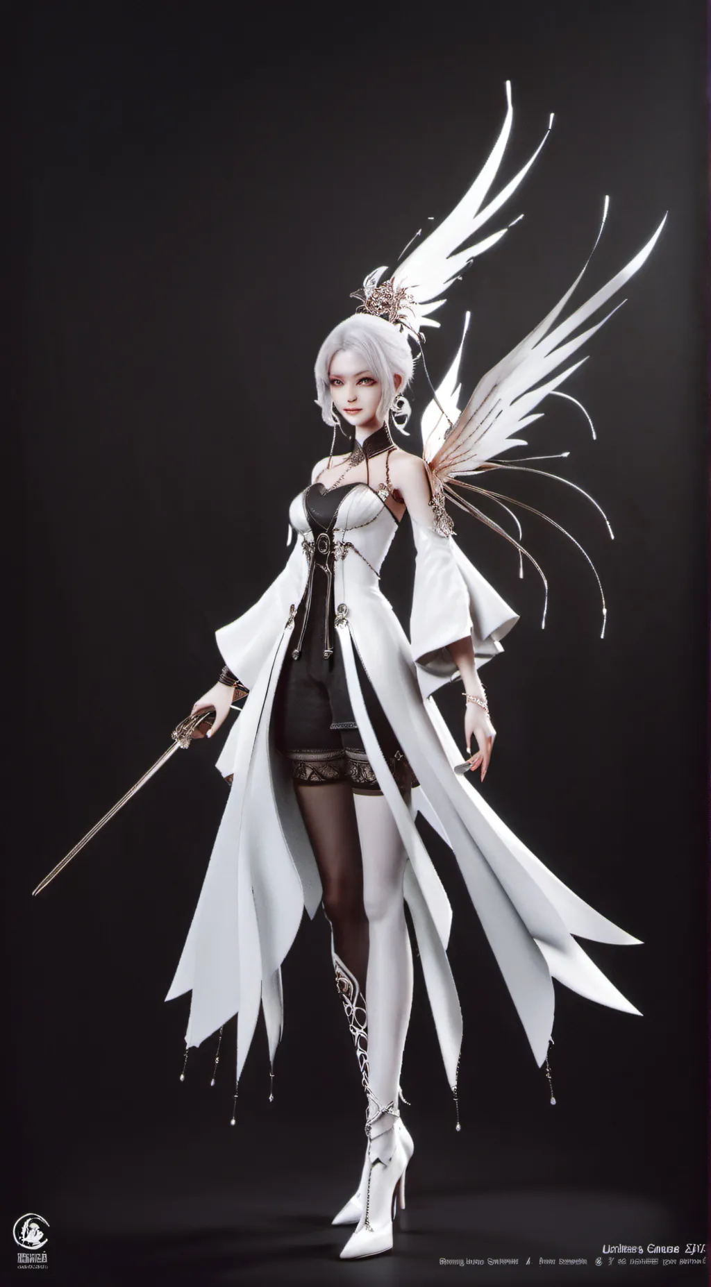 ai character: Ariana background