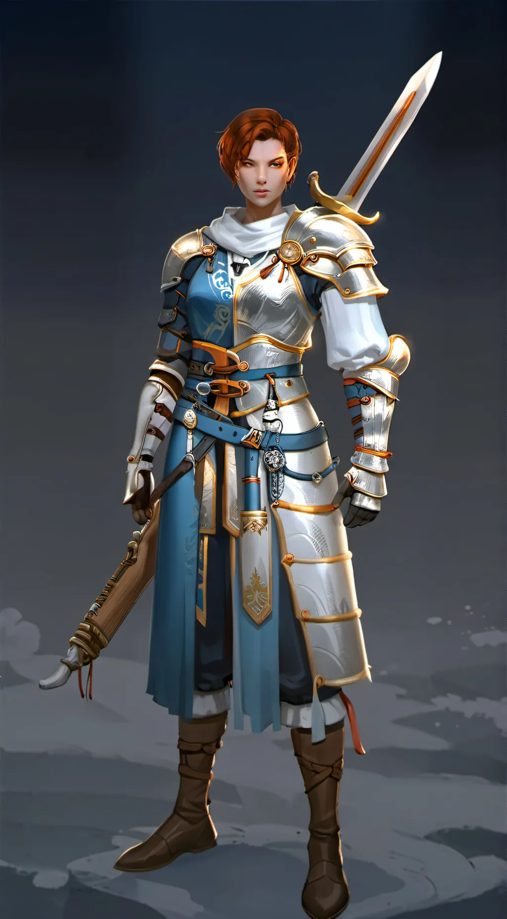 ai character: Evelyn background