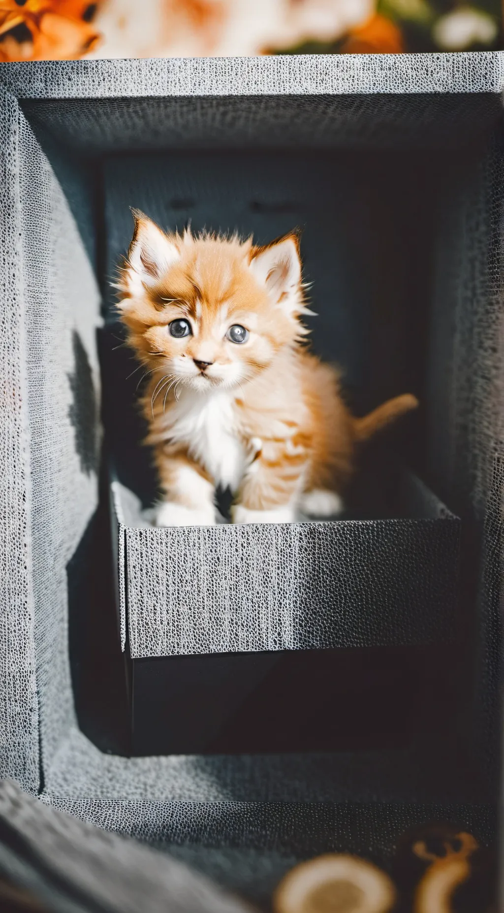 ai character:  Abandon kitten background