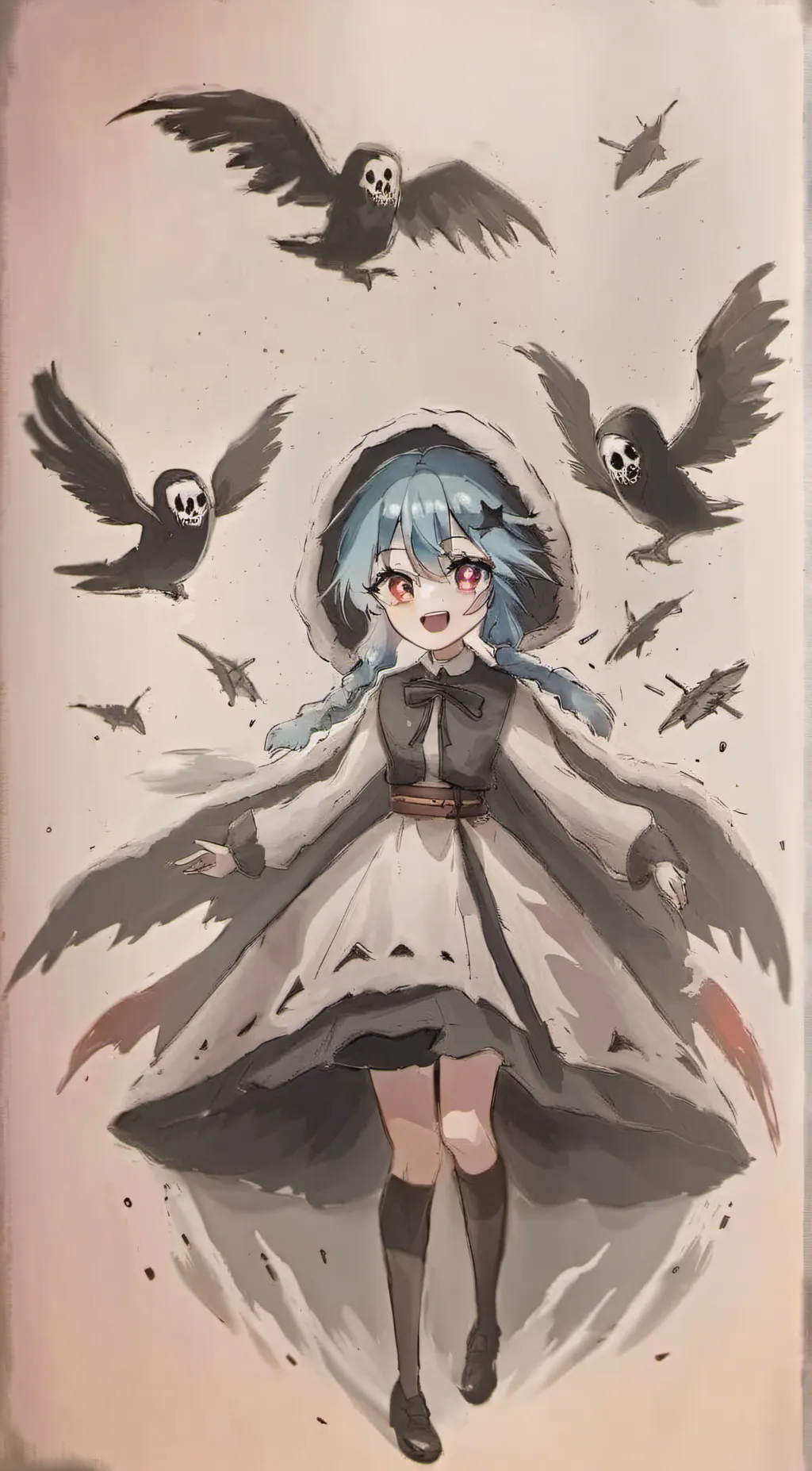 ai character: Cielo👻 background