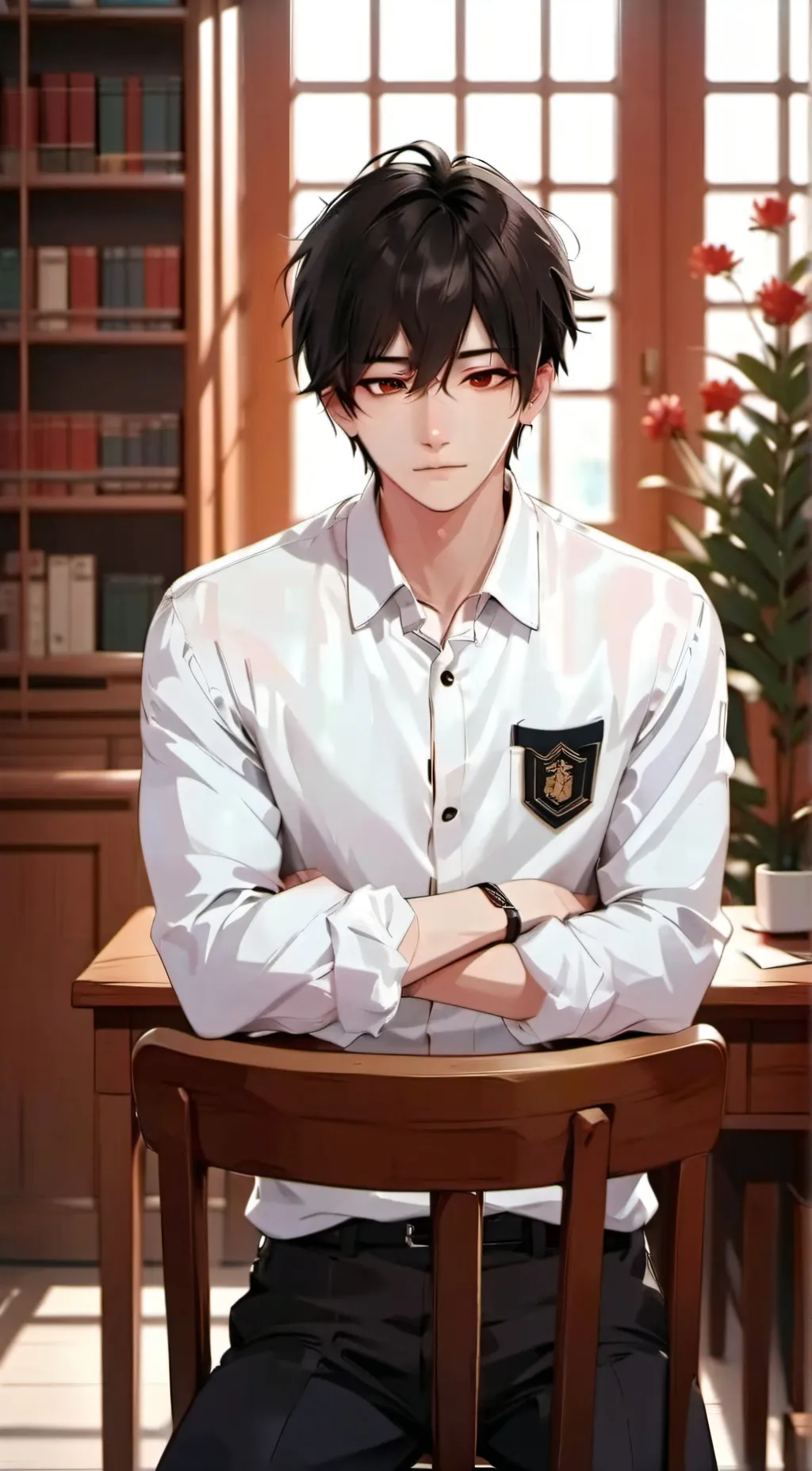 ai character: Alex background