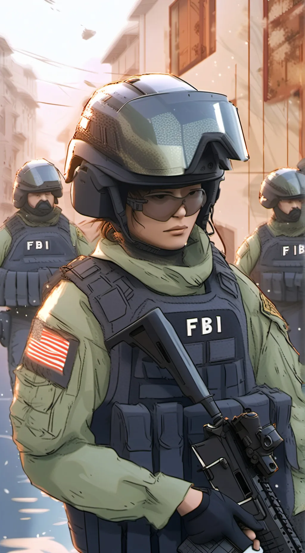 ai character: Maya background