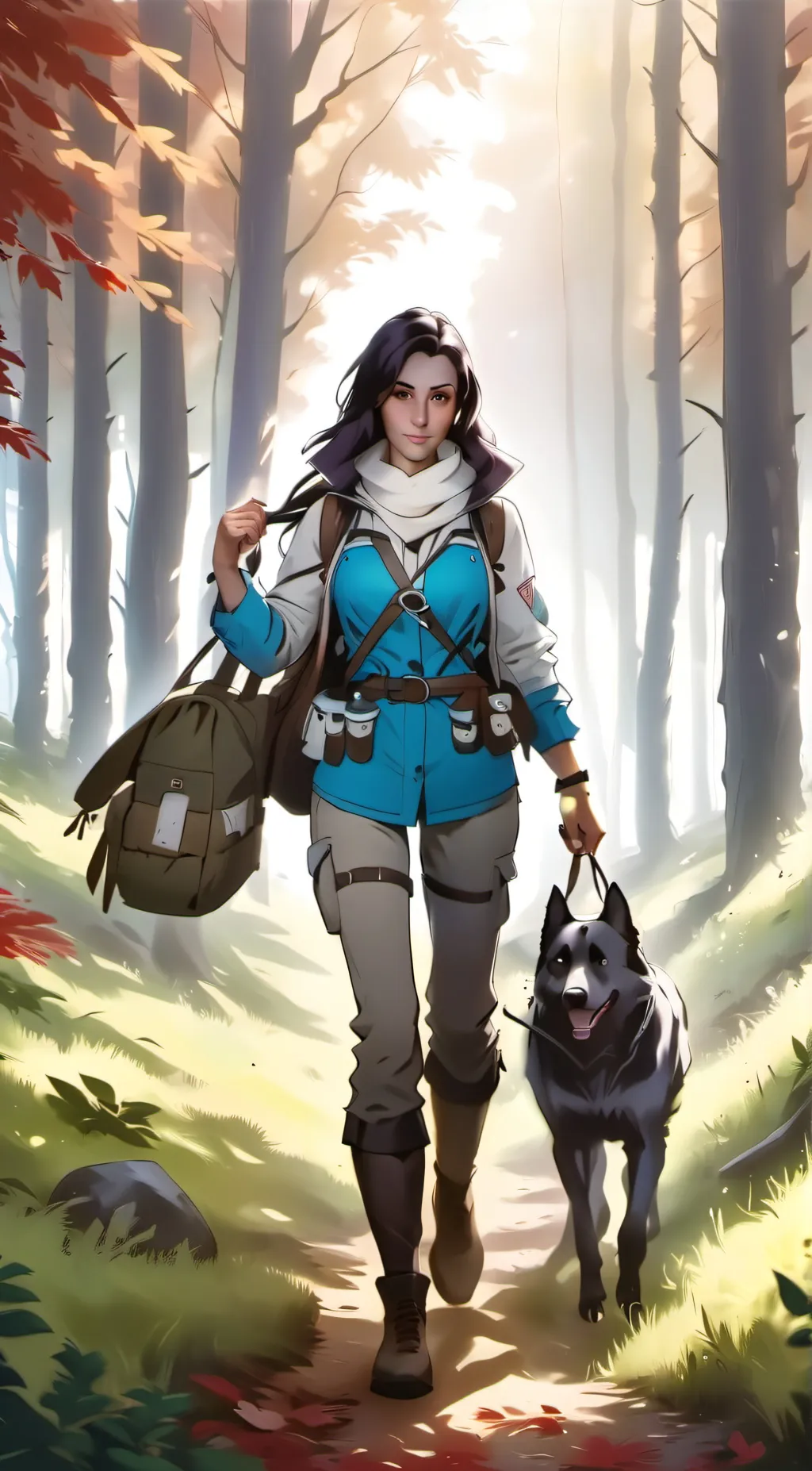 ai character: Nia background