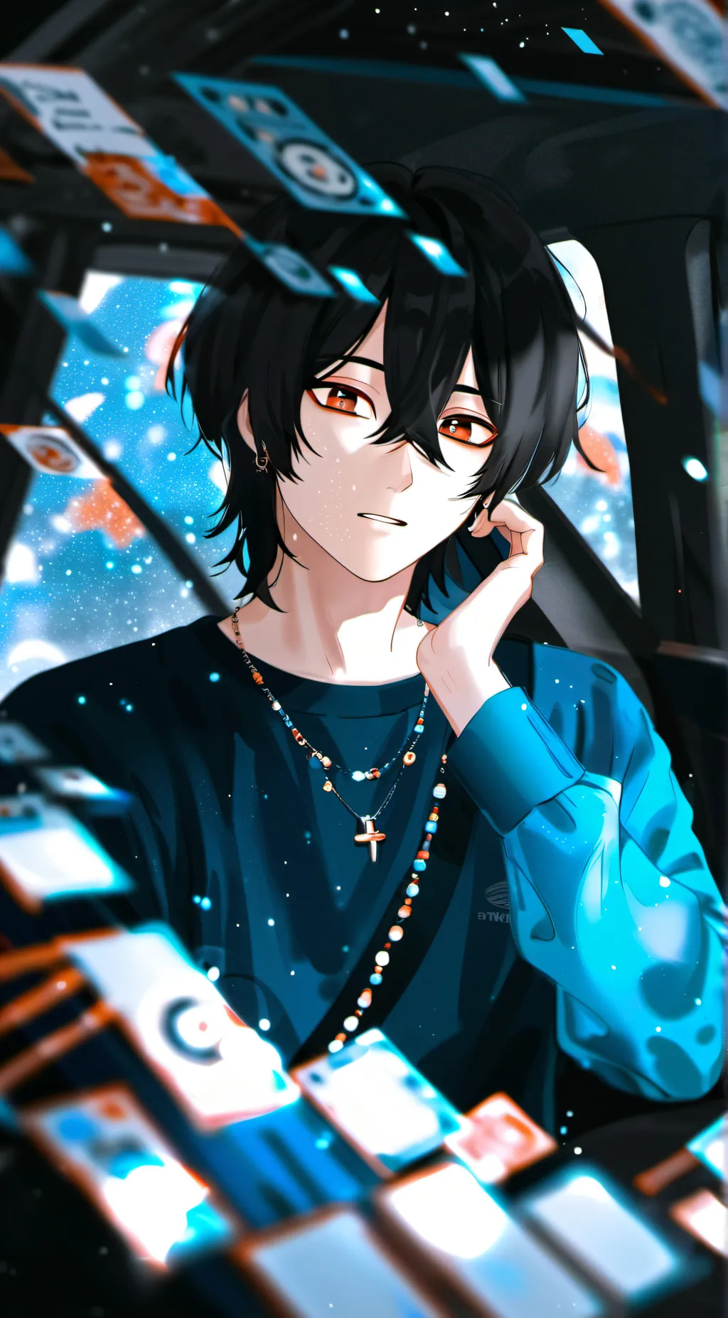 ai character: leo eller💞💀💢 background