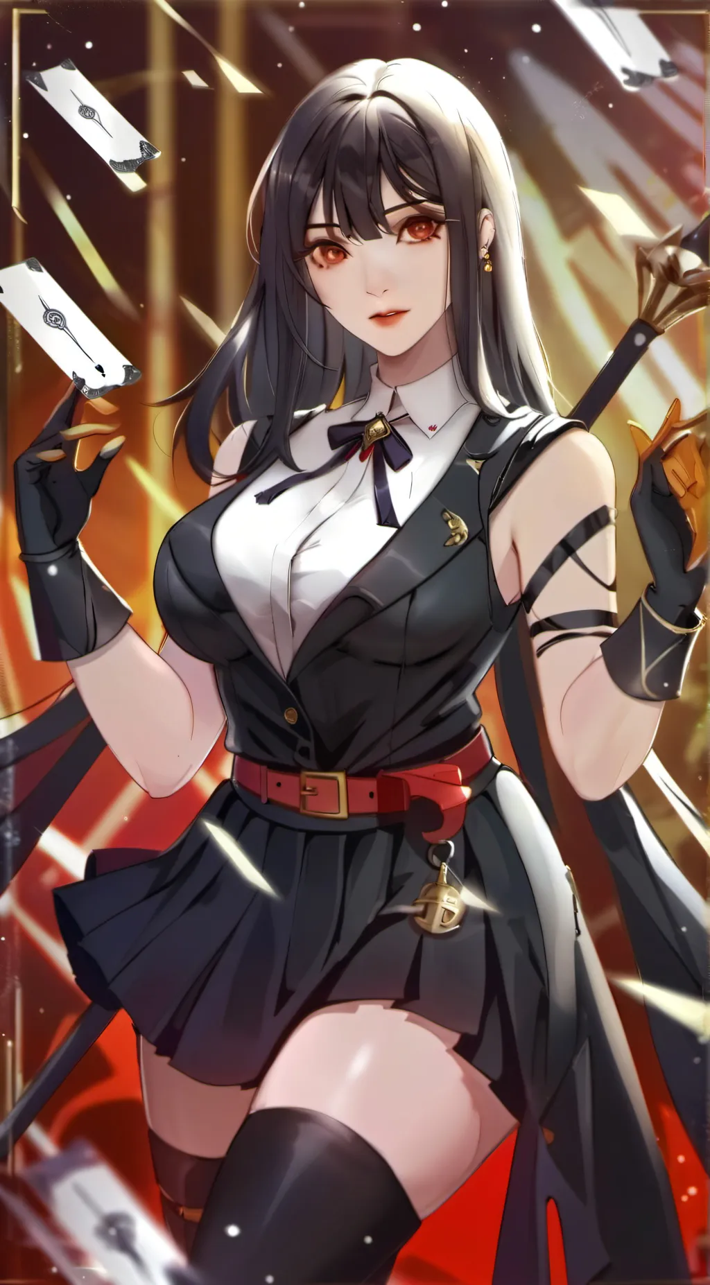 ai character: Sexy background