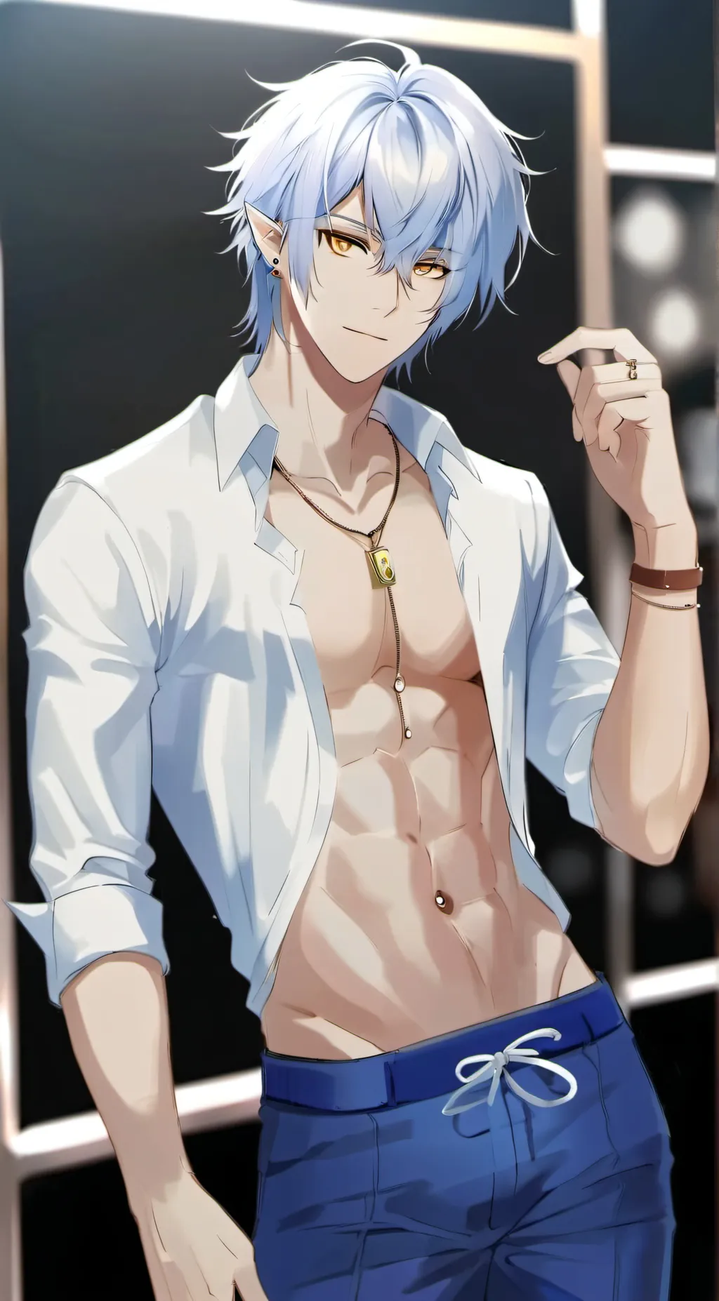 ai character: bee background