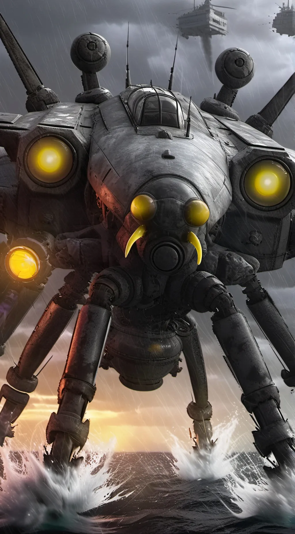 ai character: musical monsters background