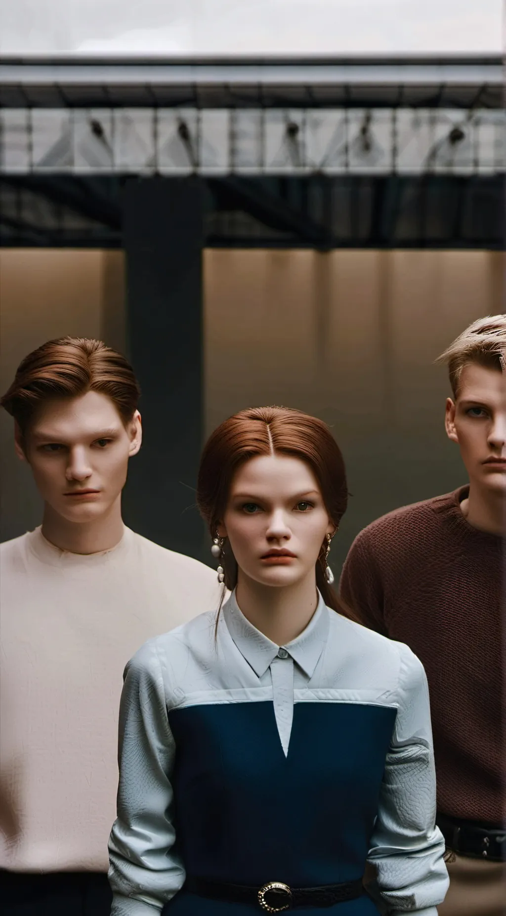 ai character: David and Michael  background