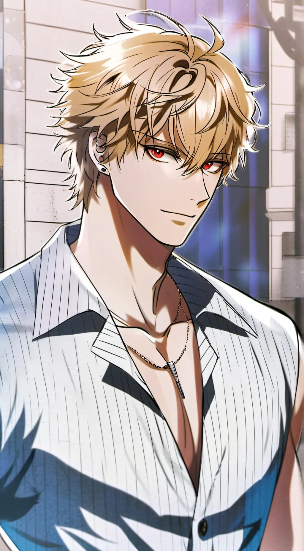 ai character: Blaze Connor  background