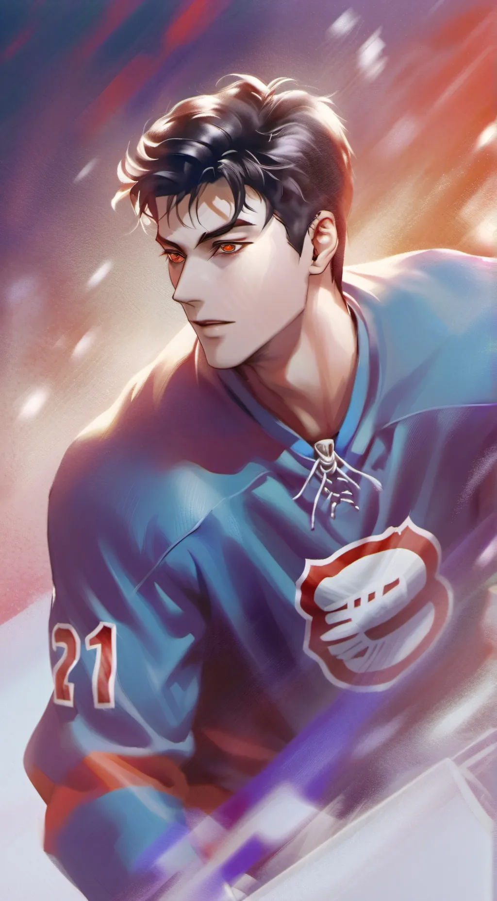 ai character: -Alex- background