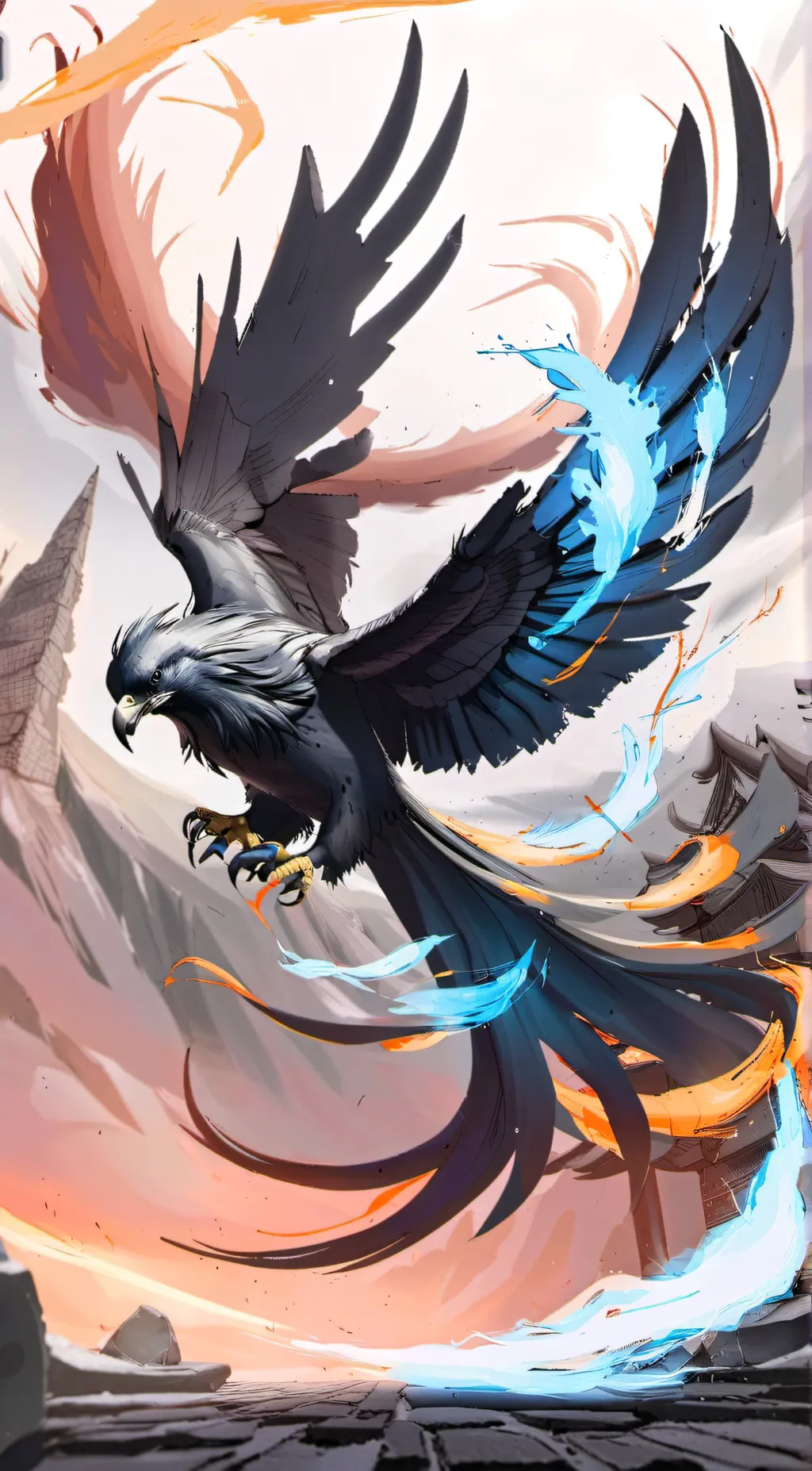 ai character: Class 1A Phoenix background