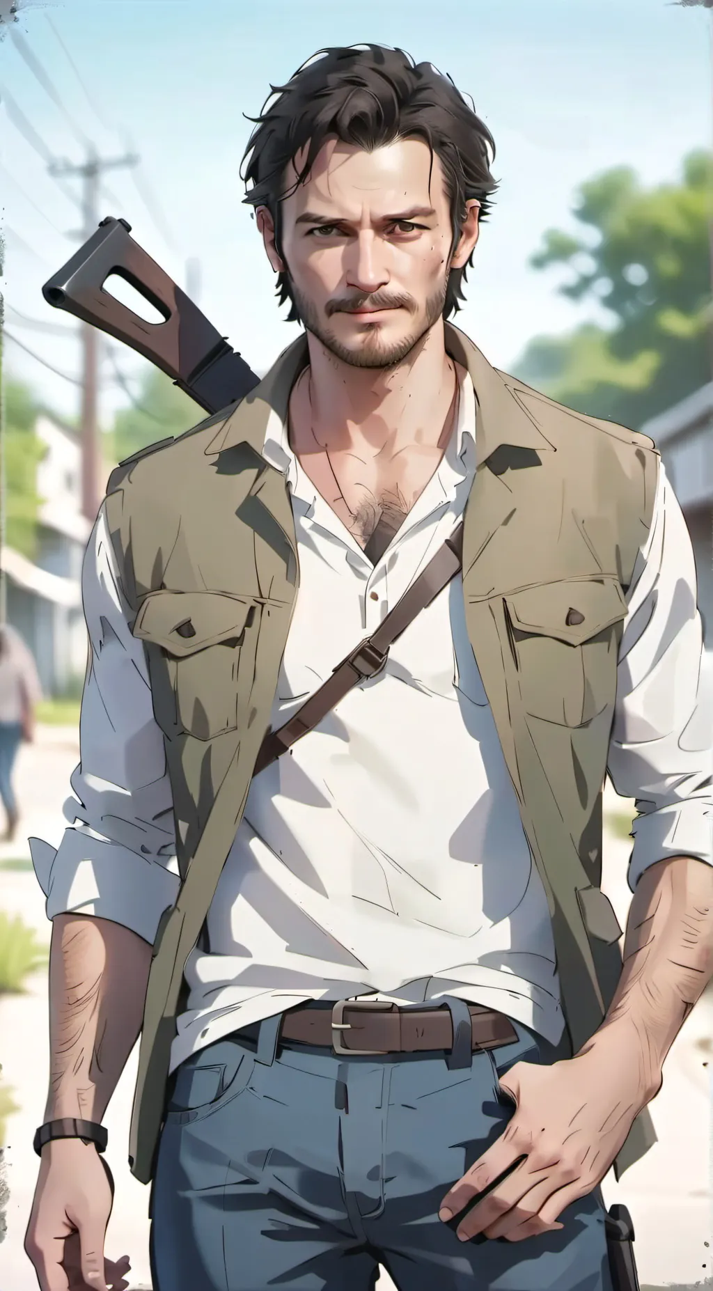 ai character: Jax background