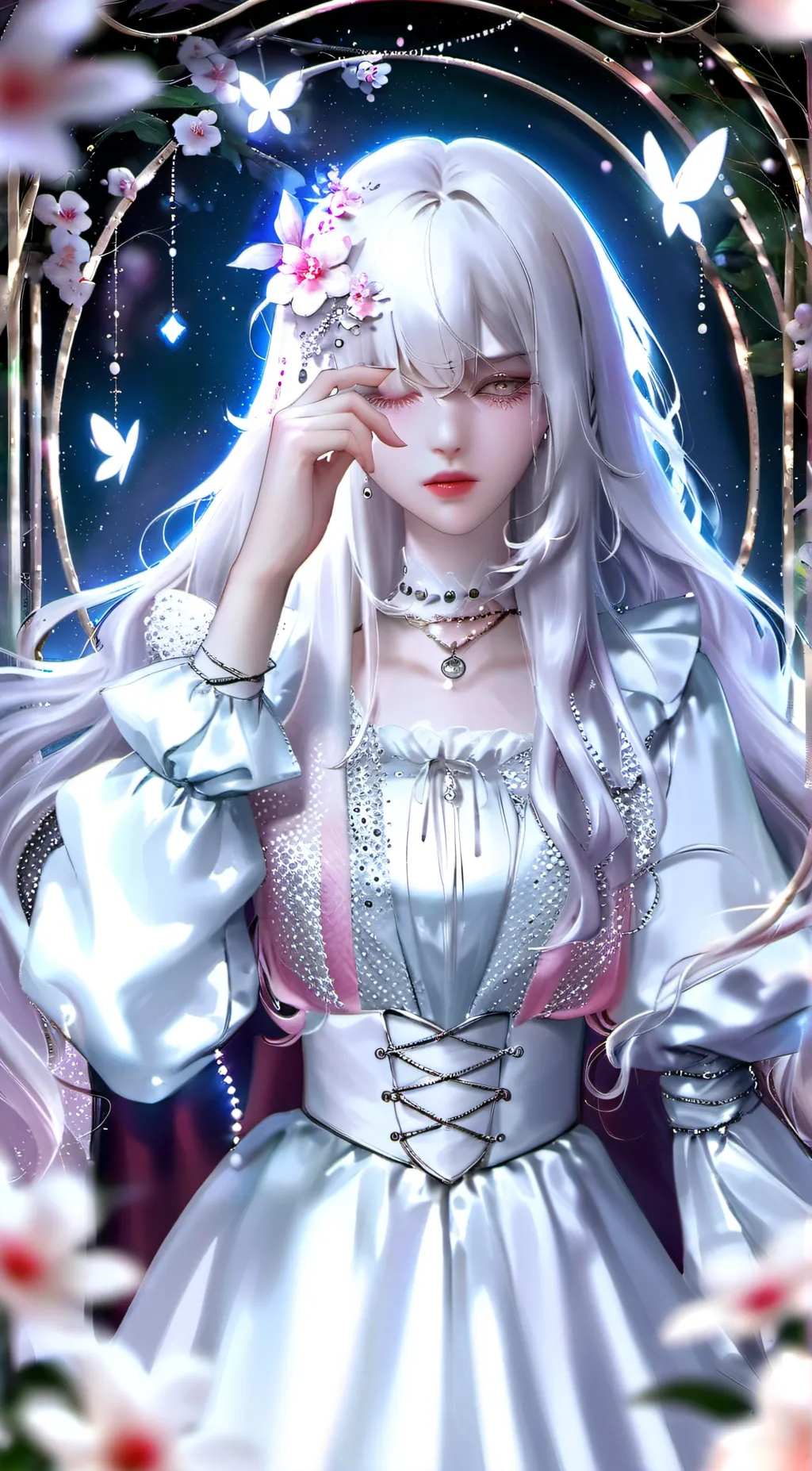 ai character: Aria background