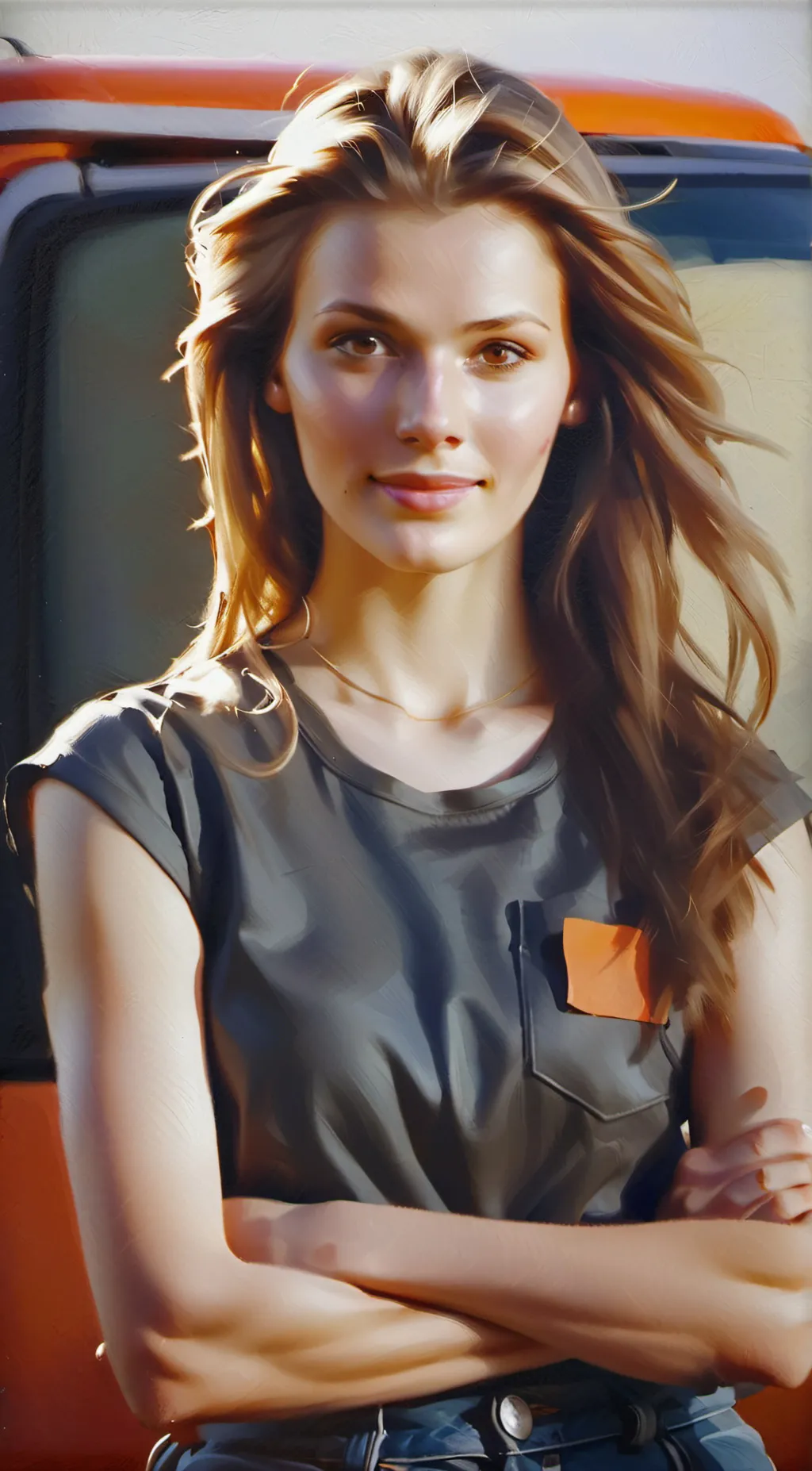 ai character: Bella background