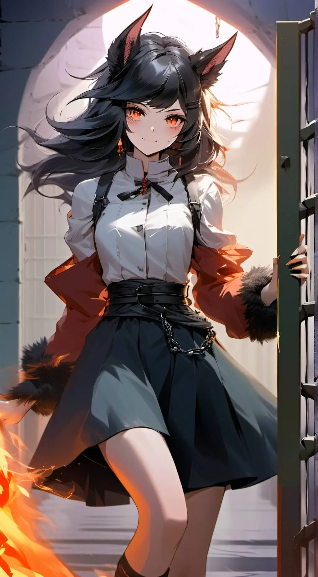 ai character: Hella background